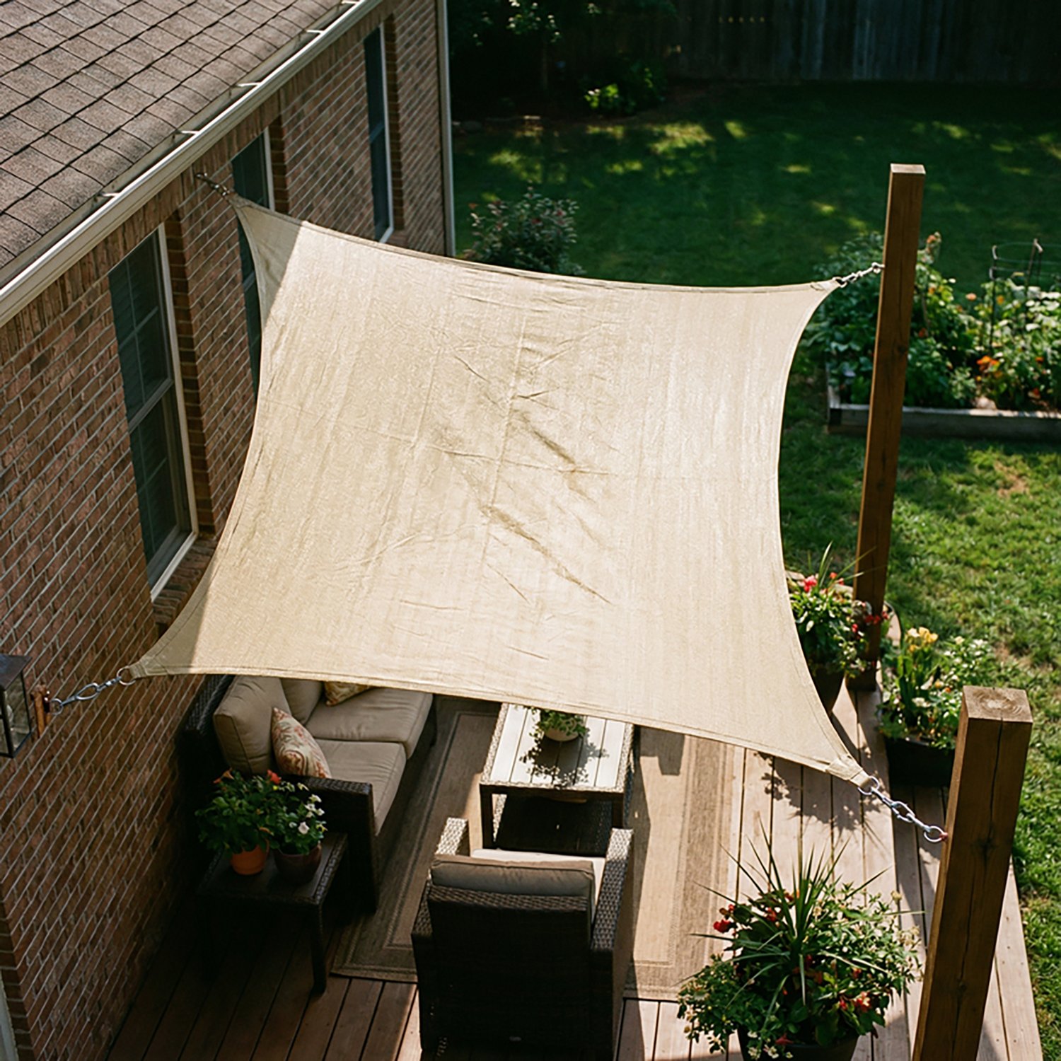 ShelterLogic ShadeLogic 12' x 12' Sun Shade Sail - view number 2