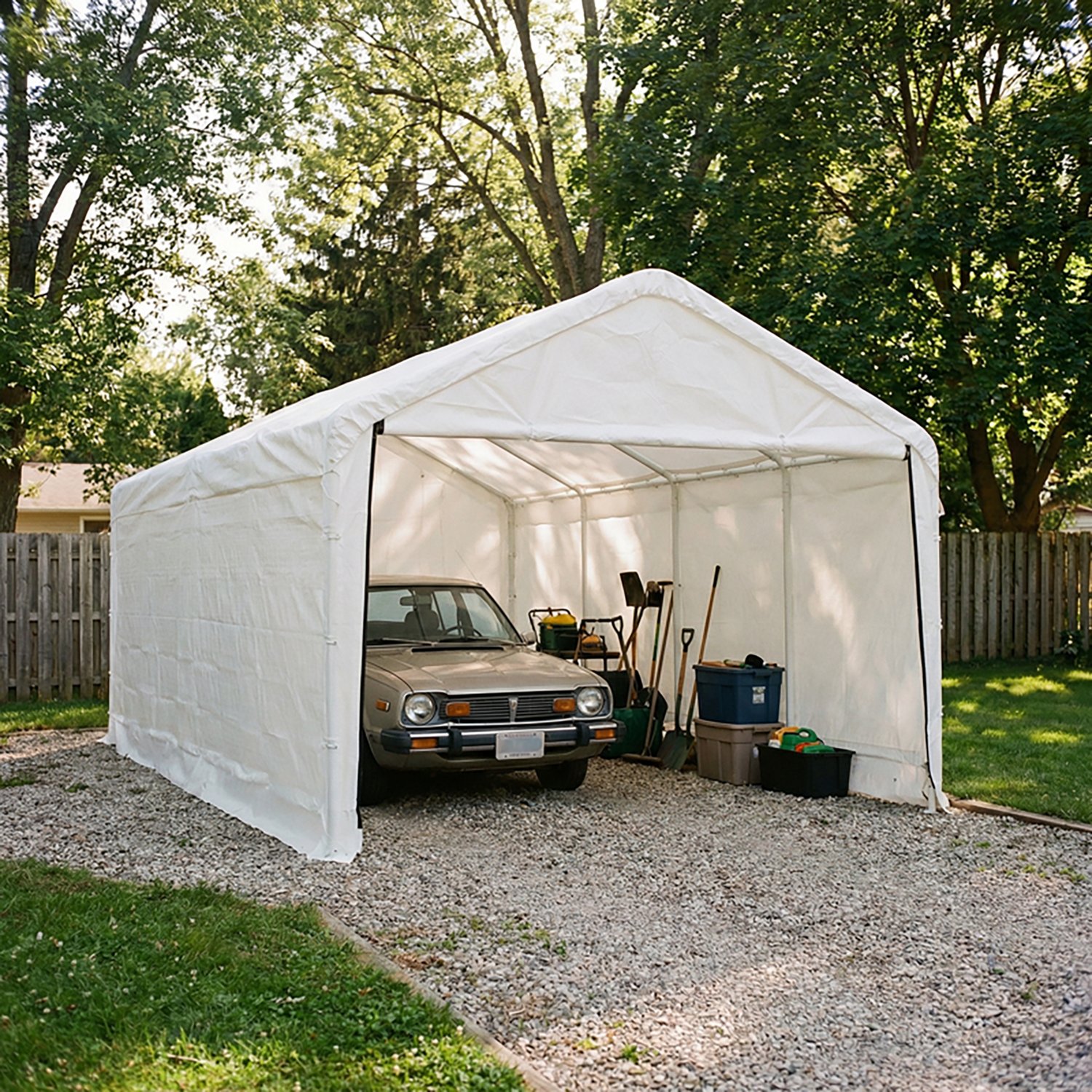 ShelterLogic 12' x 26' Canopy Enclosure Kit - view number 4