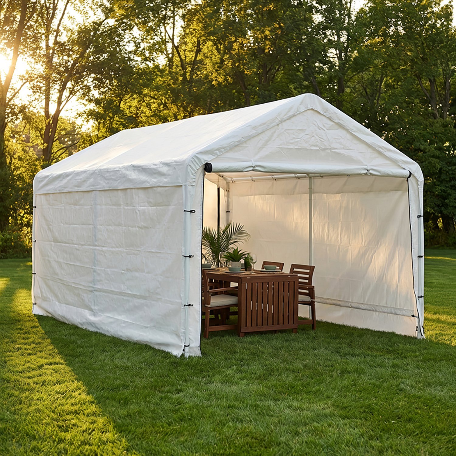 ShelterLogic 10' x 20' Canopy Enclosure Kit - view number 3