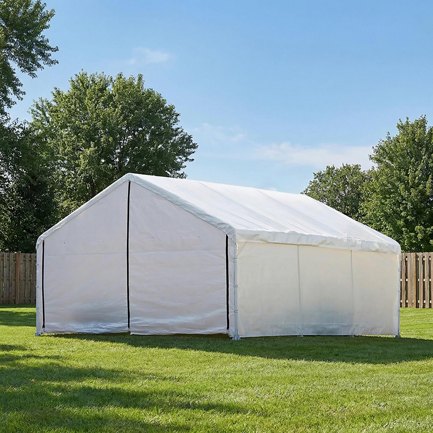ShelterLogic Super Max 18' x 40' Canopy Enclosure Kit - view number 2