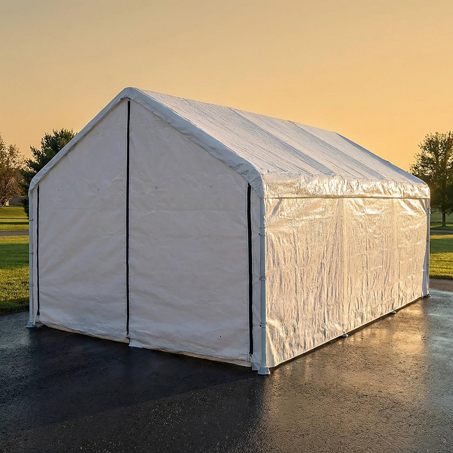ShelterLogic Super Max 18' x 40' Canopy Enclosure Kit - view number 3