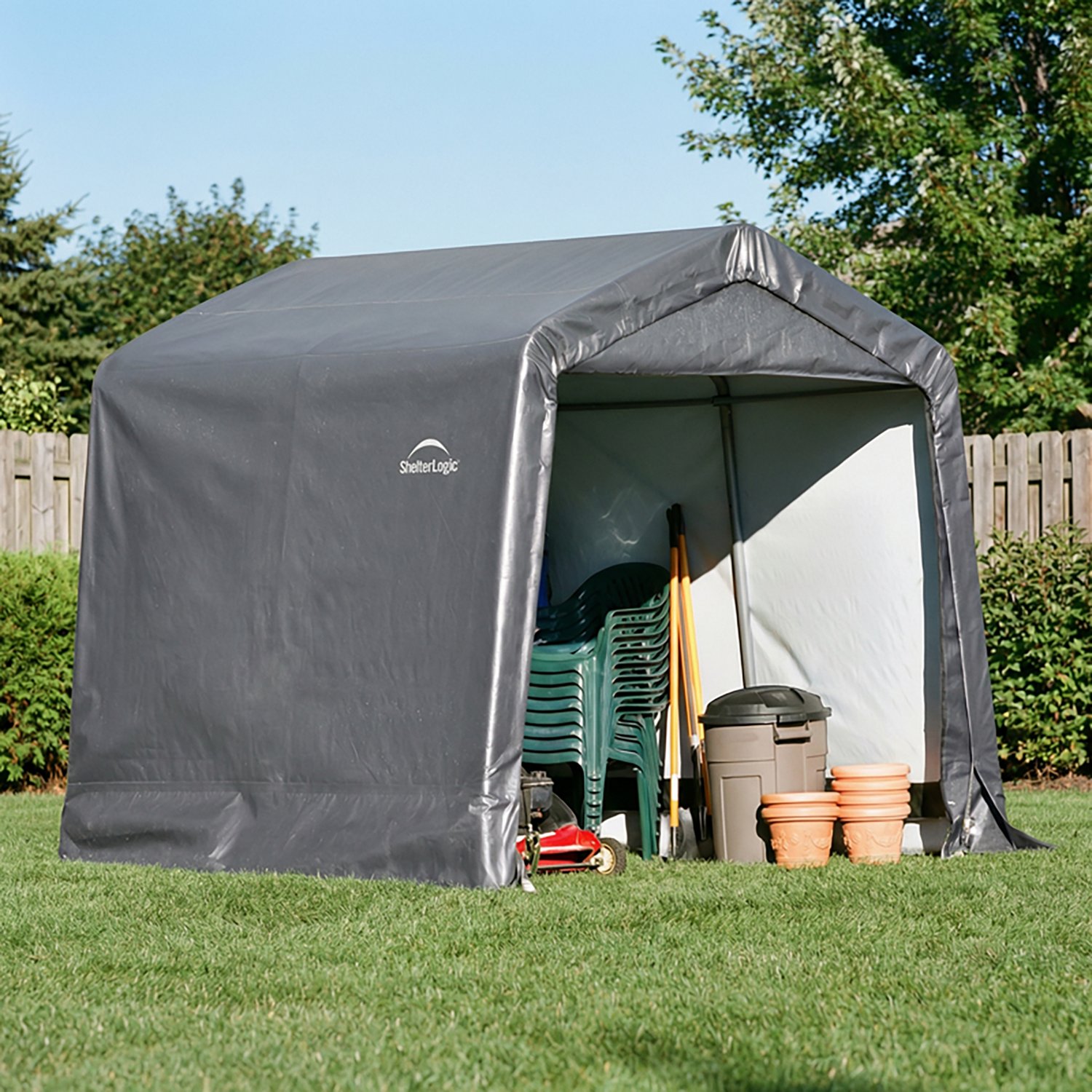 ShelterLogic 8' x 8' x 8' Shed-in-a-Box® - view number 3