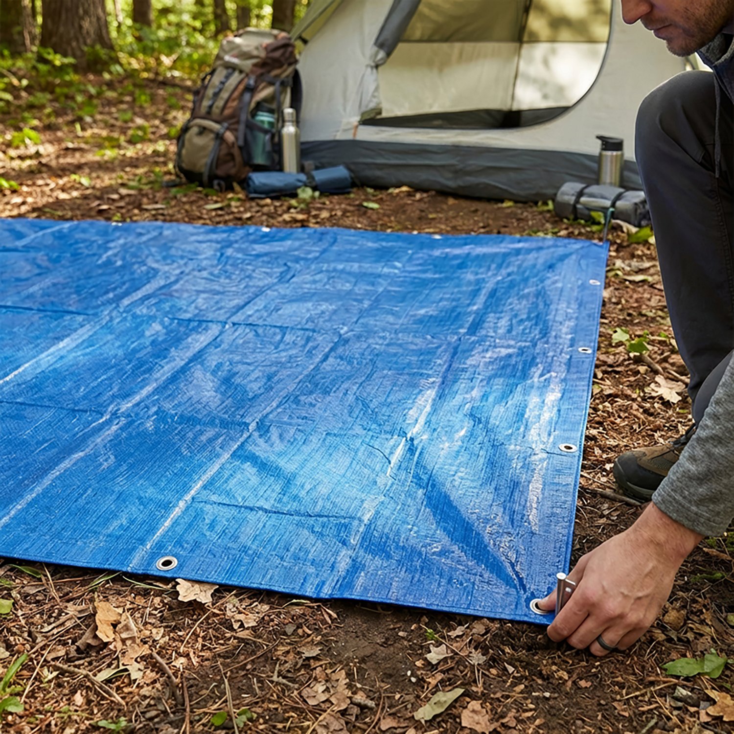 Academy Sports + Outdoors 12 ft x 14 ft Polyethylene Tarp - view number 2