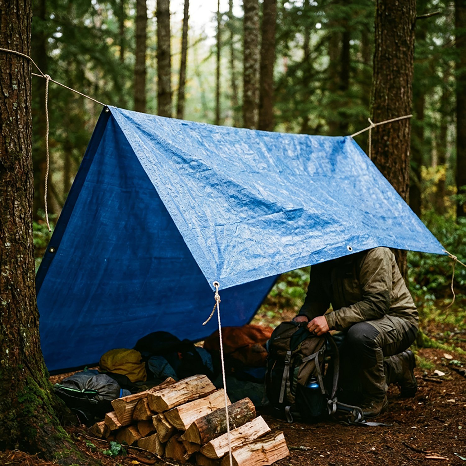 Academy Sports + Outdoors 10 ft x 12 ft Polyethylene Tarp - view number 2