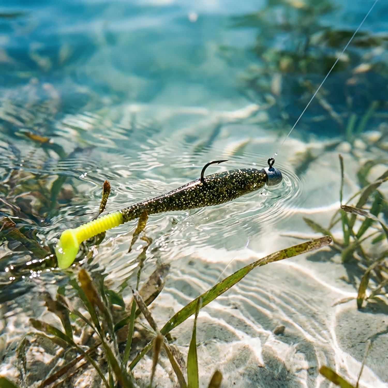 Down South Lures 4-1/2" Salt Water Paddle Tail Swimbaits 8-Pack - view number 2