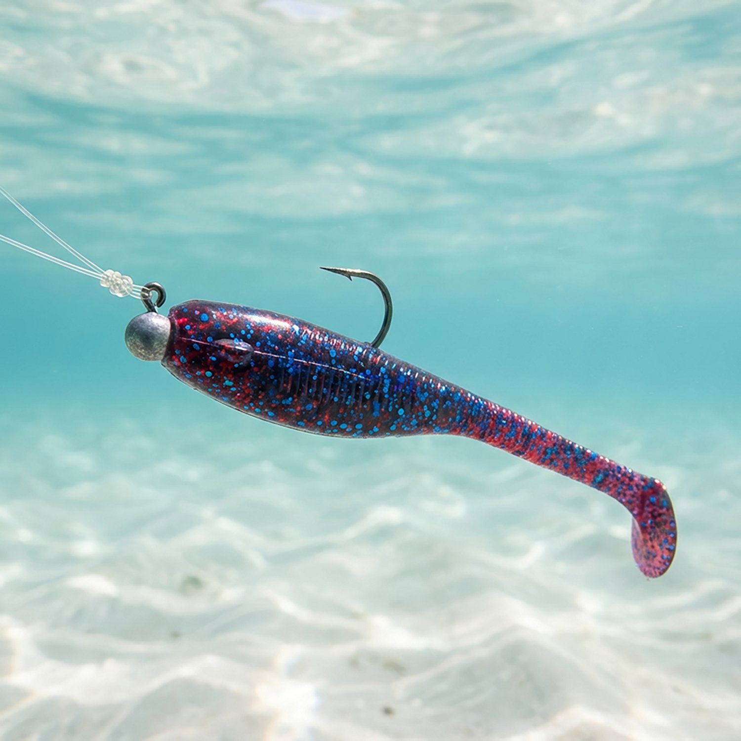 Down South Lures 4-1/2" Salt Water Paddle Tail Swimbaits 8-Pack - view number 2