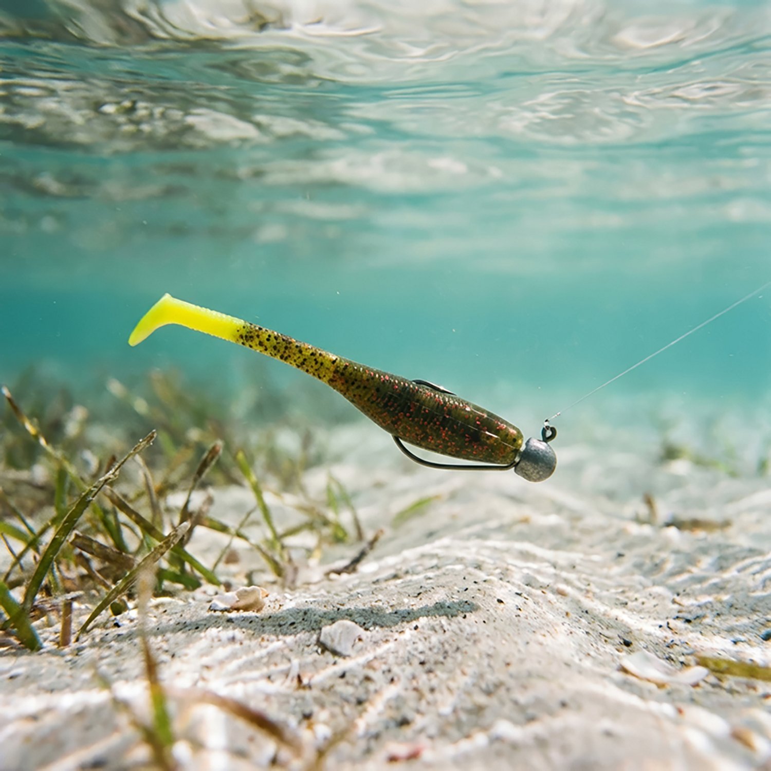 Down South Lures 4-1/2" Salt Water Paddle Tail Swimbaits 8-Pack - view number 2