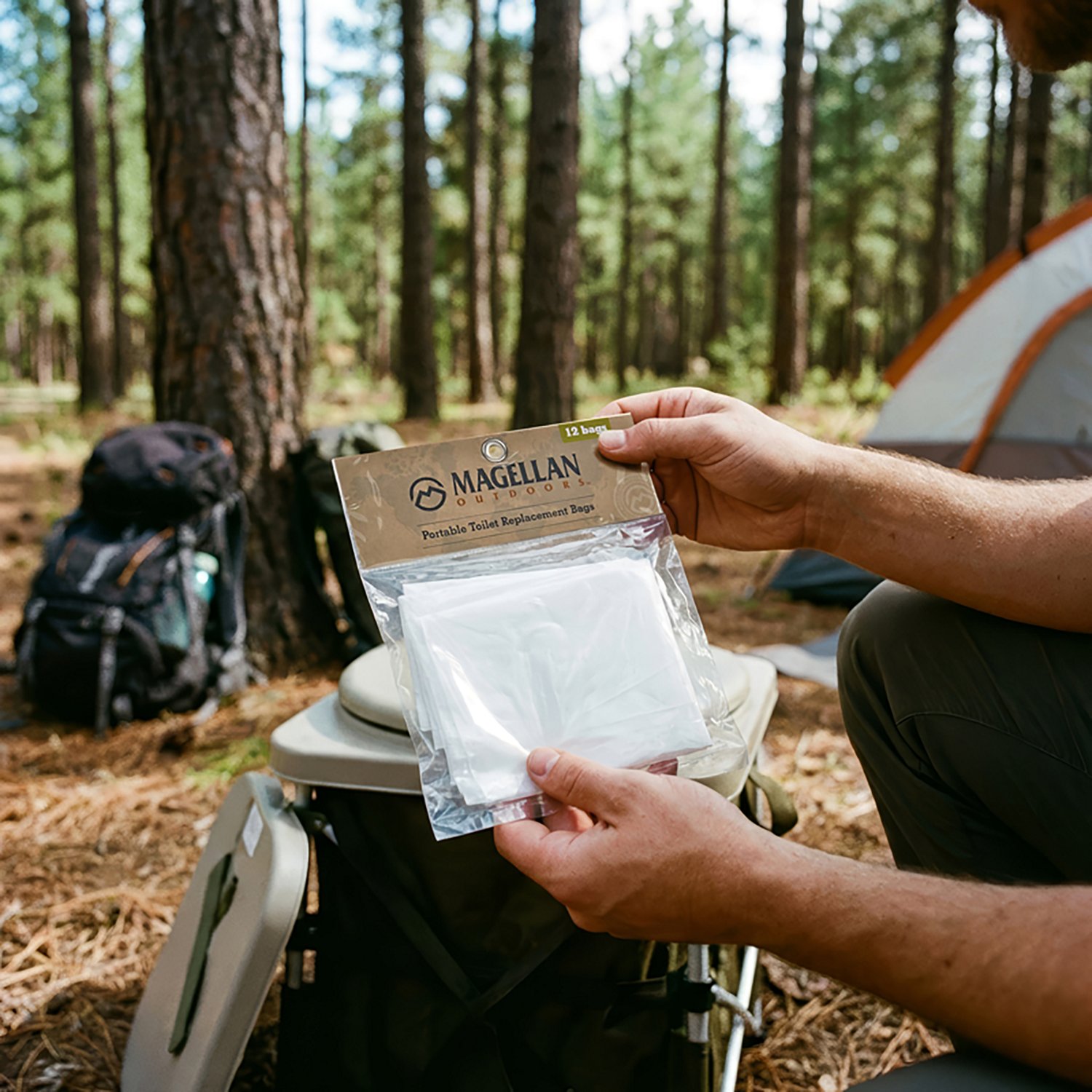 Magellan Outdoors Jon Bag Portable Toilet Replacement Bags 12-Pack - view number 2