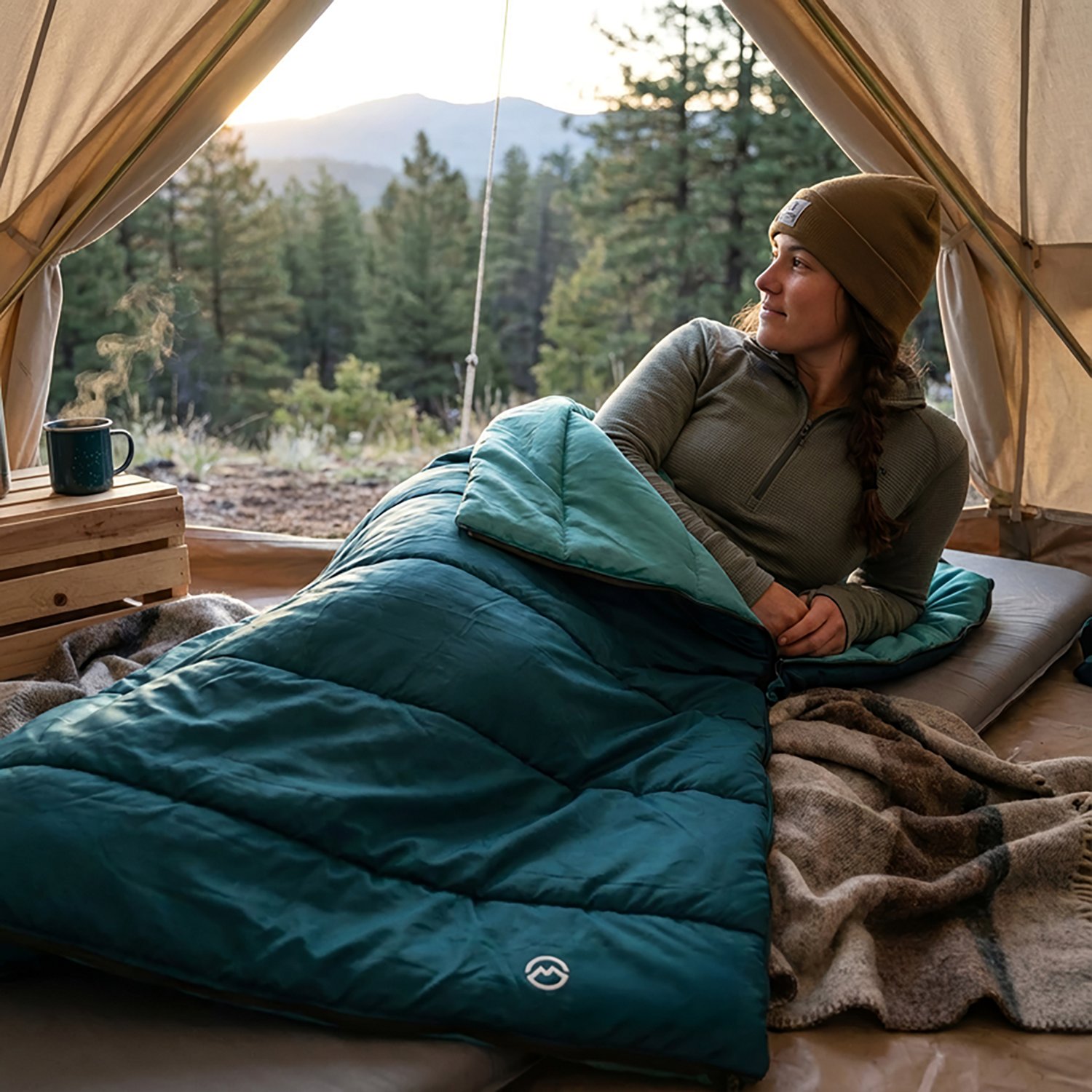 Magellan Outdoors 30 Degrees F Rectangle Sleeping Bag - view number 5