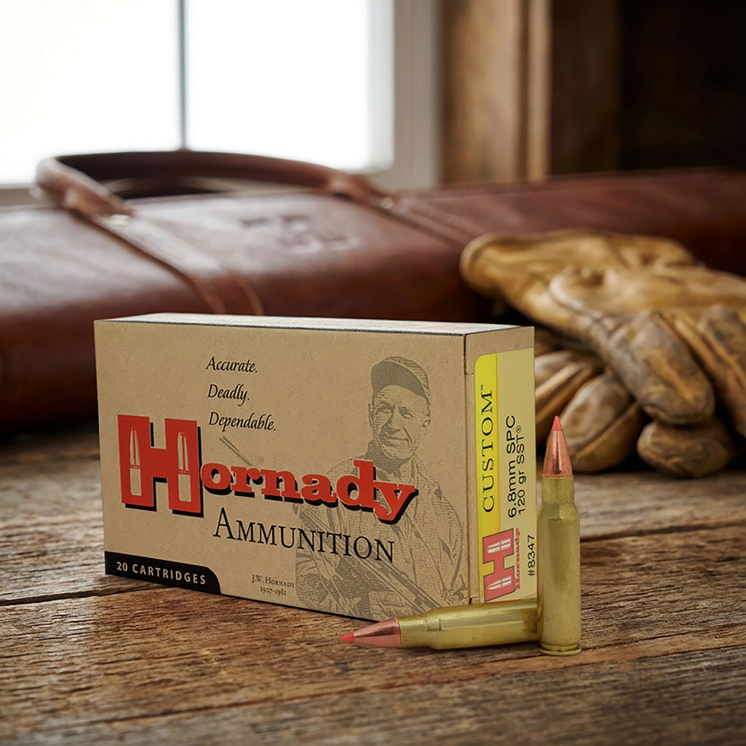 Hornady SST 6.8mm SPC 120-Grain Centerfire Rifle Ammunition - 20 rounds - view number 2