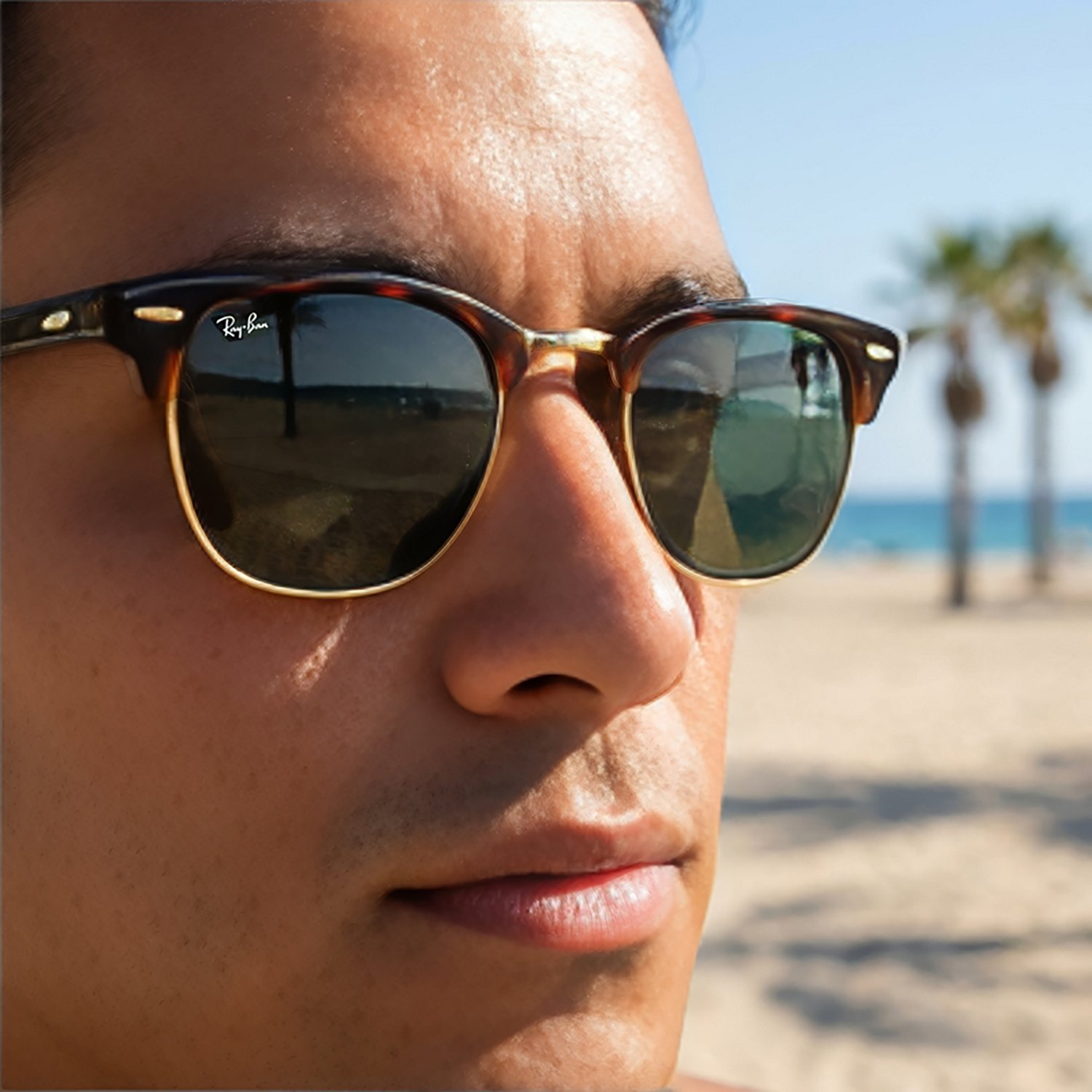 Ray-Ban Clubmaster Classic Sunglasses - view number 2