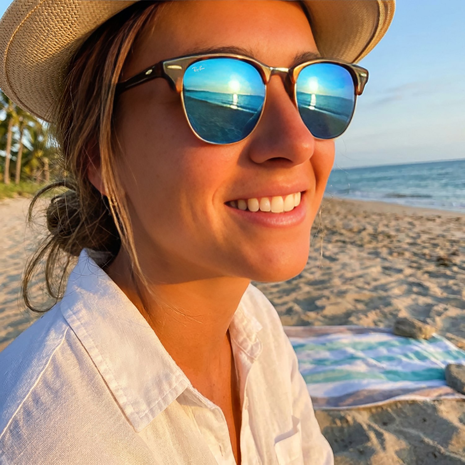 Ray-Ban Clubmaster Classic Sunglasses - view number 6
