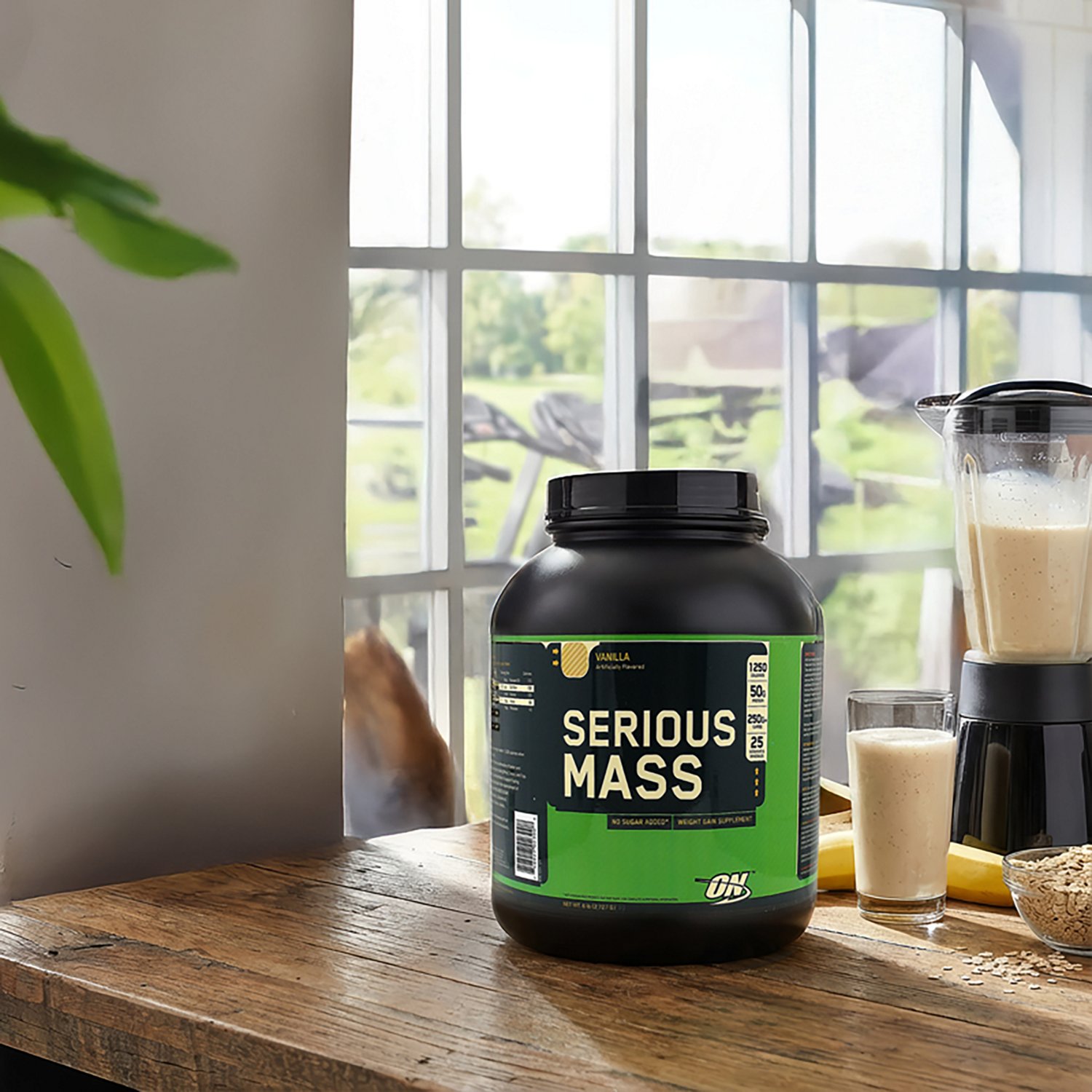 Optimum Nutrition 6 lb Serious Mass Supplement - 8 servings