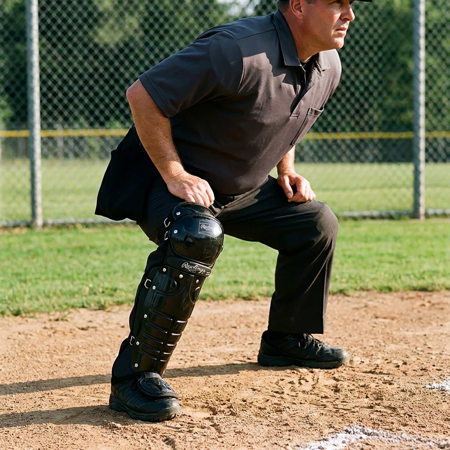 Rawlings 17.5 in Umpire Leg Guard                                                                                                - view number 4