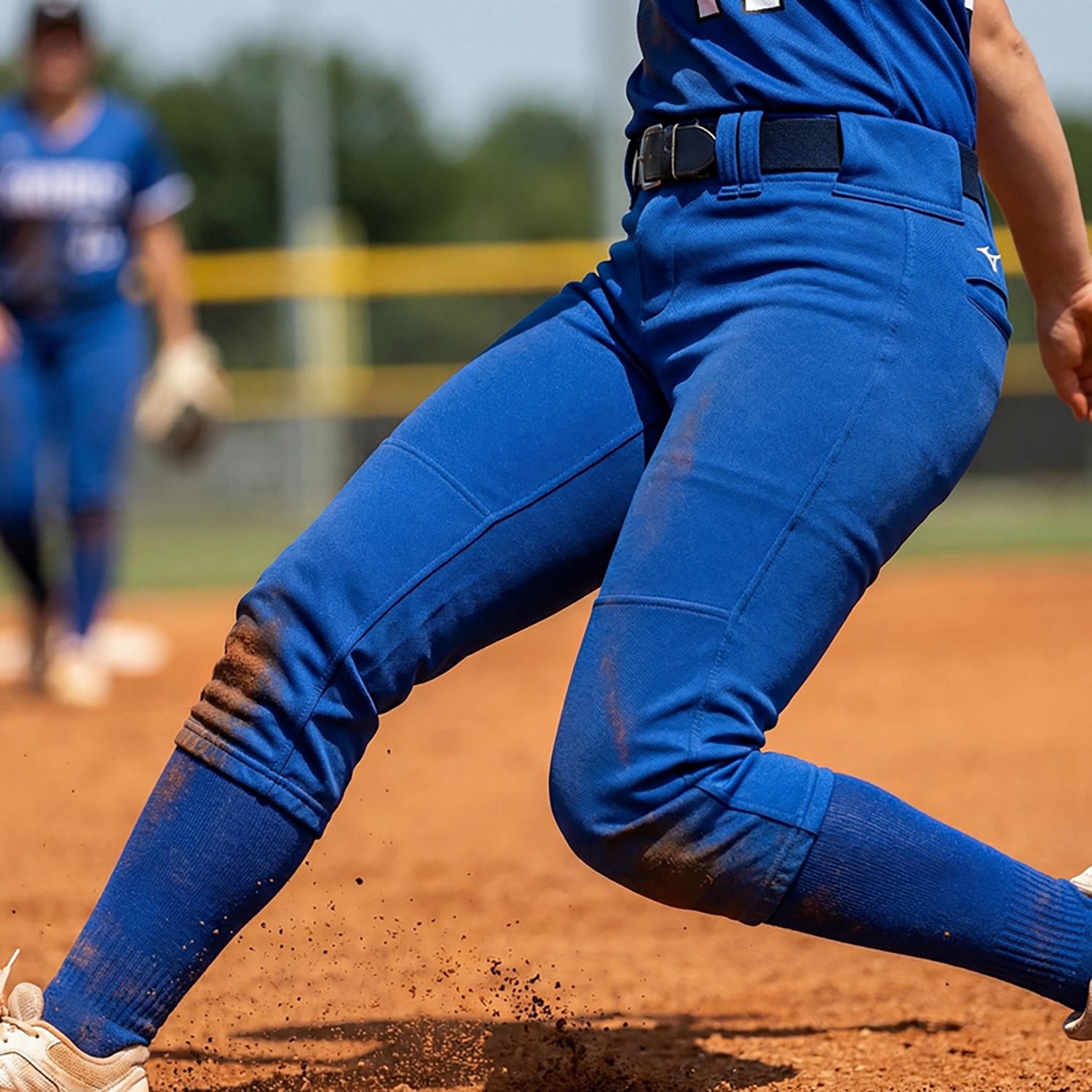 Mizuno Women's Select Belted Low Rise Fast Pitch Softball Pant                                                                   - view number 4