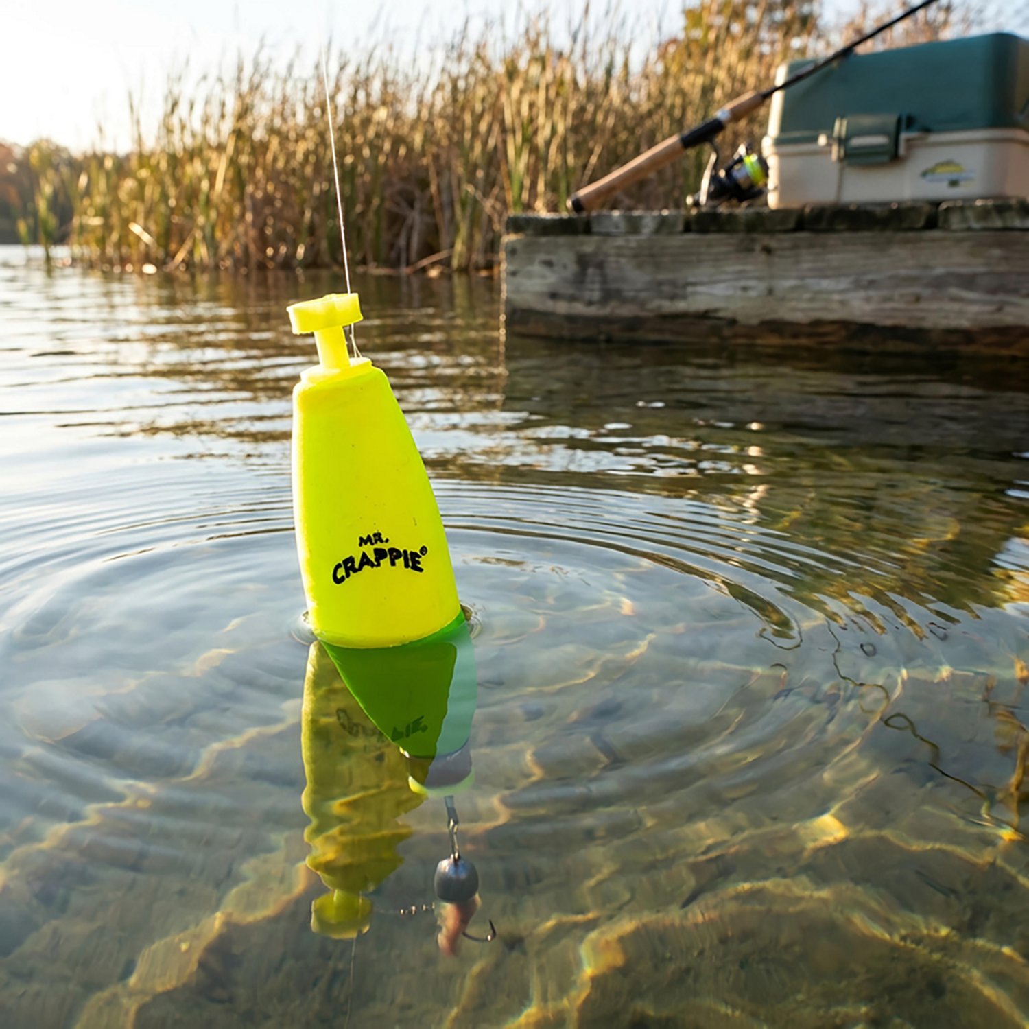 Mr. Crappie® Snappers Cigar Weighted Snap On Floats 2-Pack - view number 2