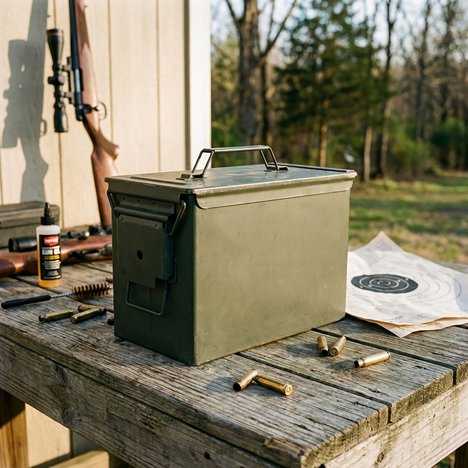 Game Winner® Fat .50 Caliber Steel Ammo Box - view number 4