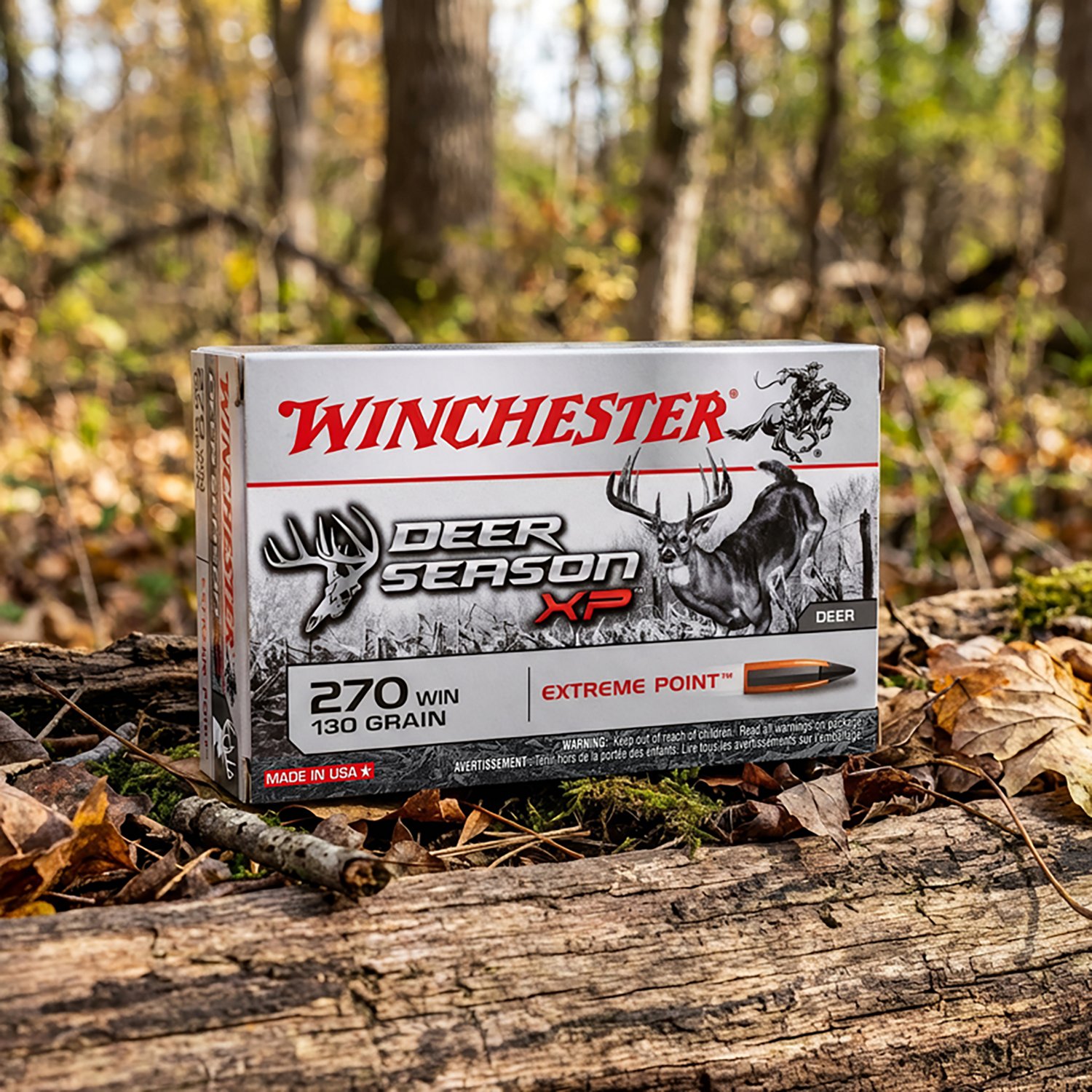 Winchester Deer Season XP .270 Winchester 130-Grain Rifle Ammunition - 20 Rounds - view number 5