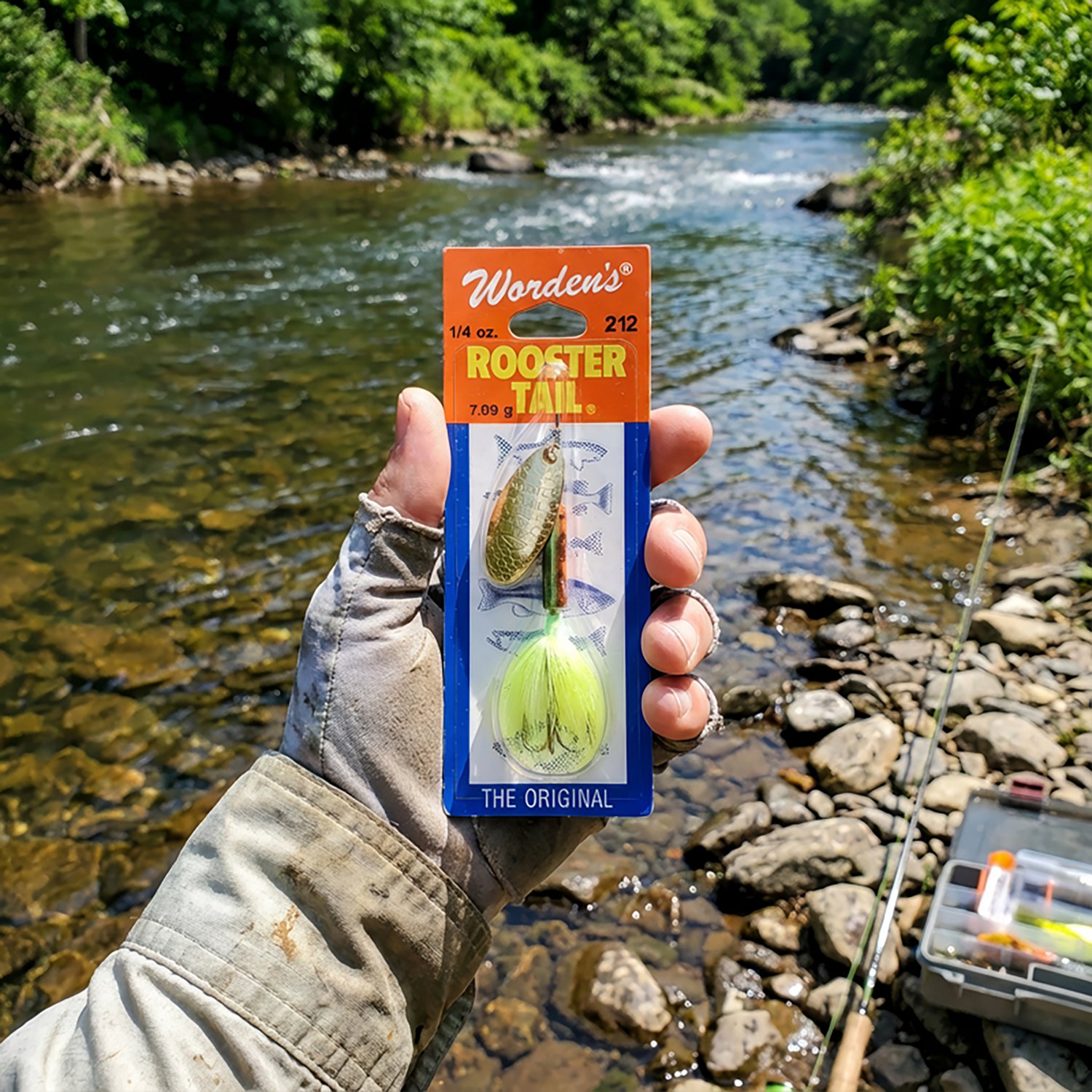Yakima Rooster Tail 1/4 oz. Spinnerbait - view number 2