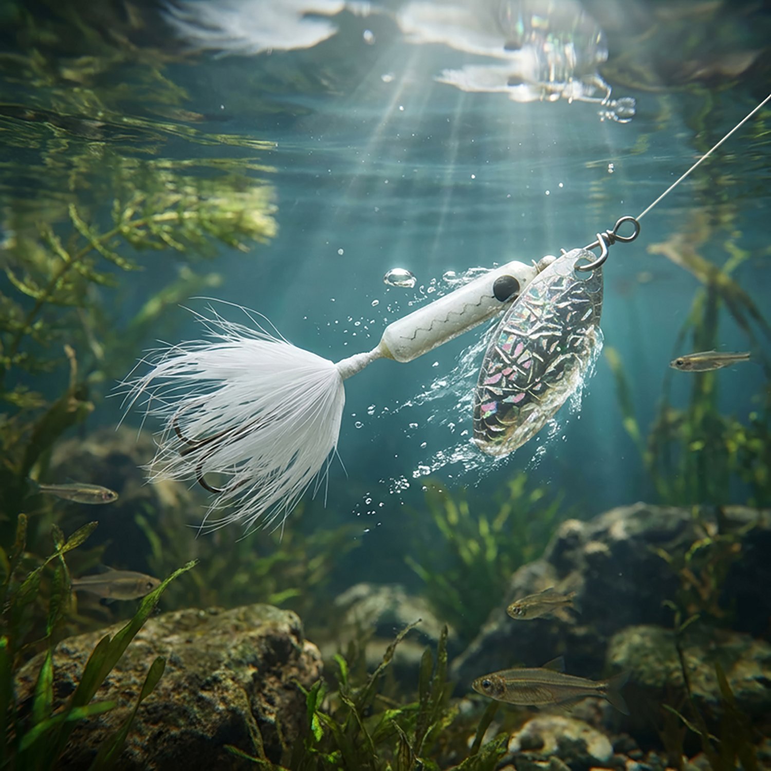 Yakima Rooster Tail 3/8 oz. Spinnerbait - view number 2