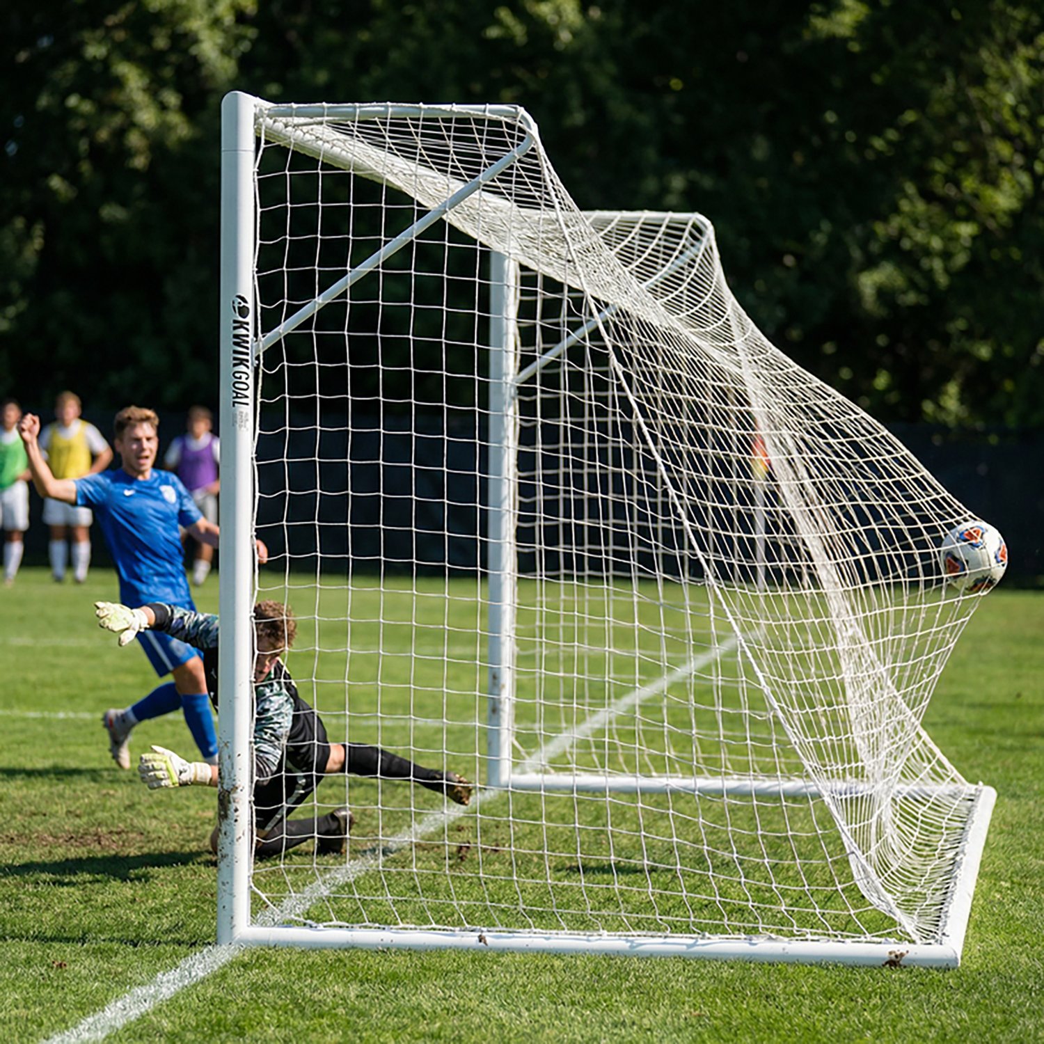 Kwik Goal 8 ft x 24 ft Deluxe European Club Soccer Goal - view number 3