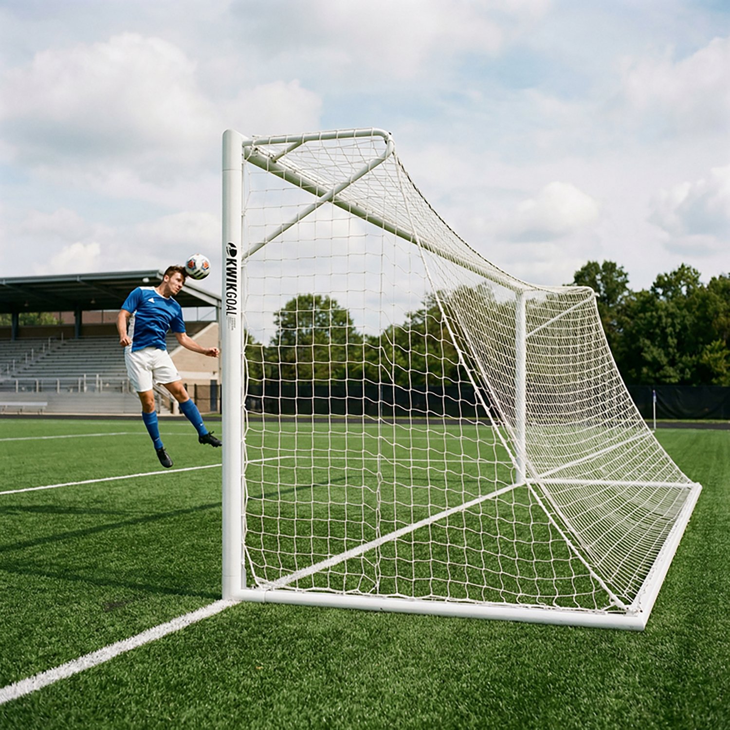 Kwik Goal 8 ft x 24 ft Deluxe European Club Soccer Goal - view number 4