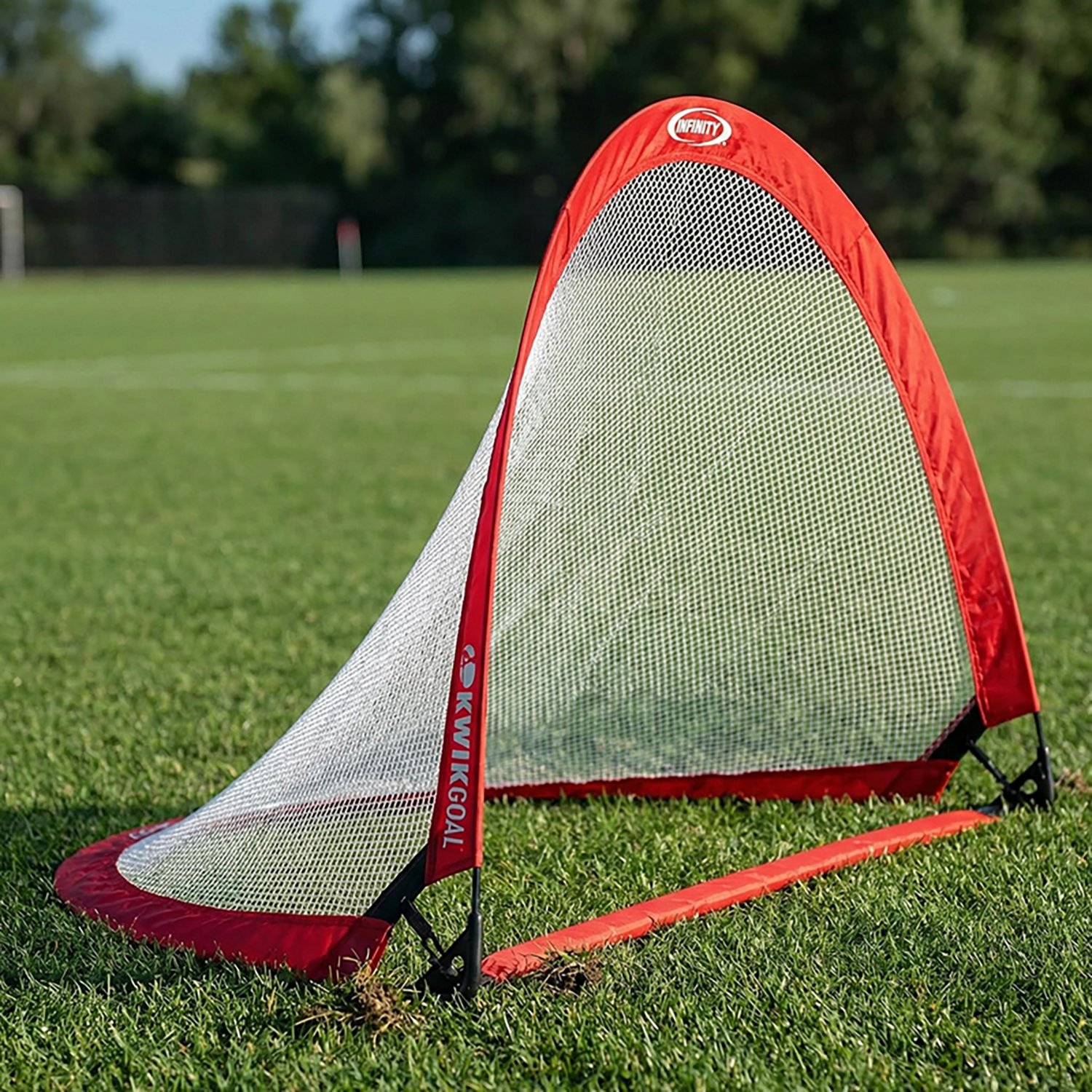 Kwik Goal 2.7 ft x 4 ft Infinity Weighted Medium Pop Up Soccer Goal - view number 2