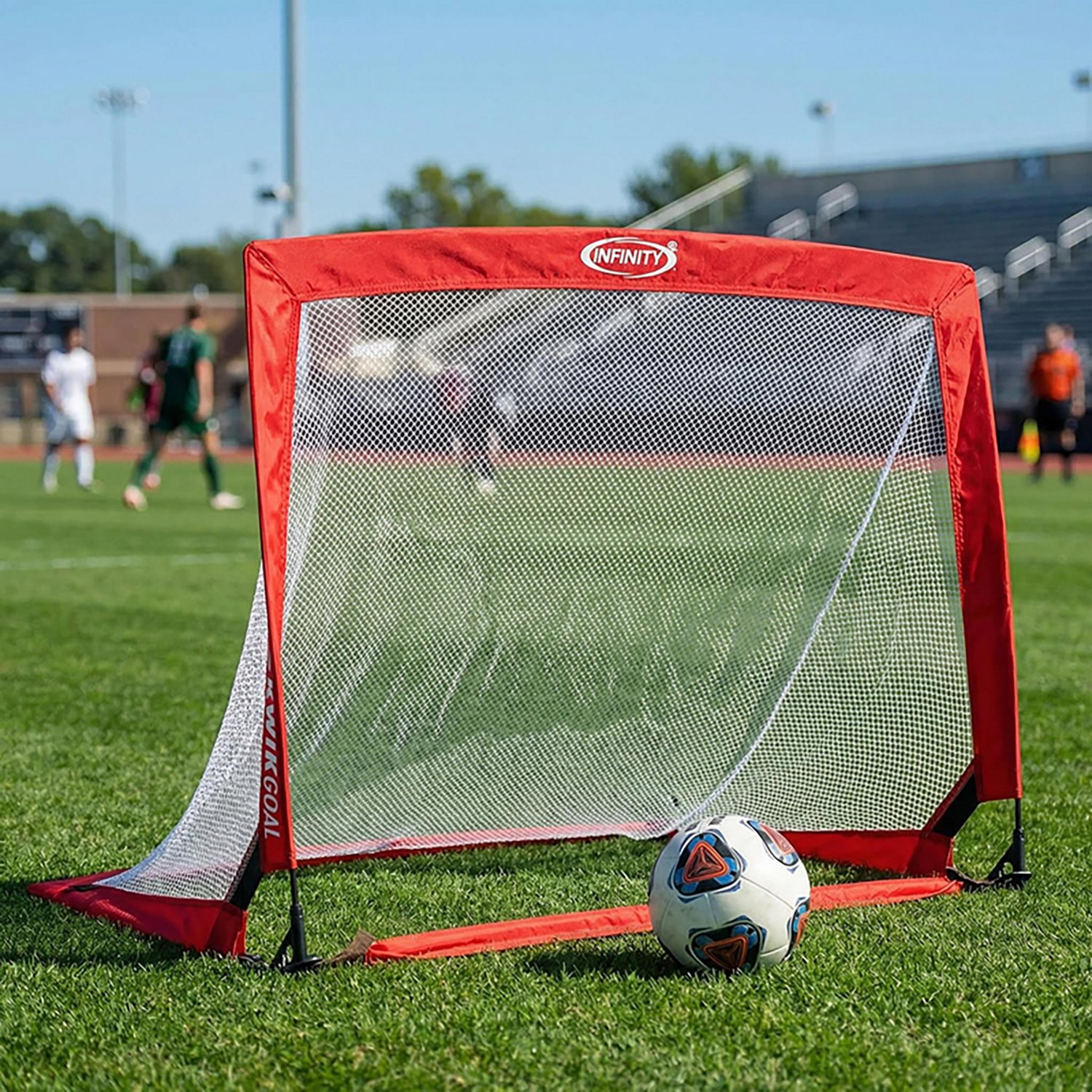 Kwik Goal 4 ft x 4 ft Infinity Weighted Squared Pop Up Soccer Goal - view number 3