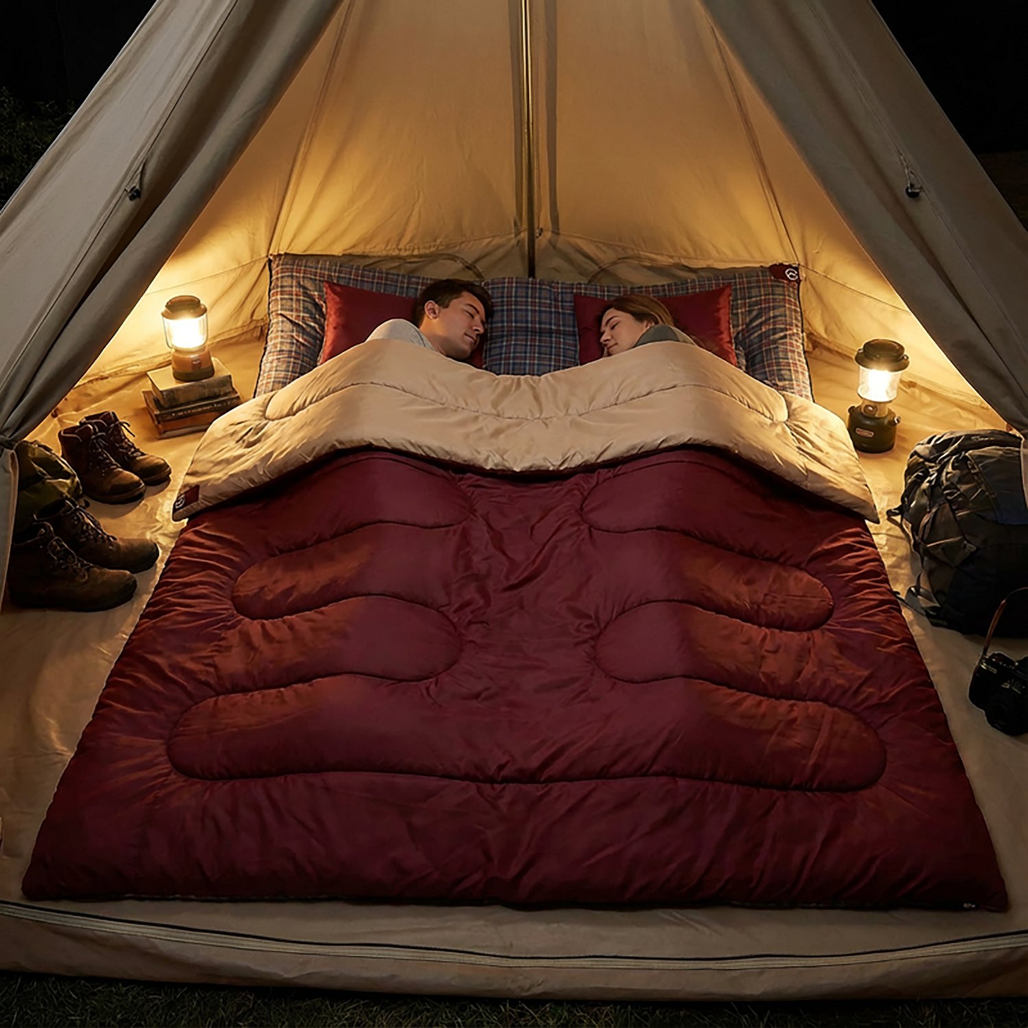 Magellan Outdoors RedRock Double Sleeping Bag - view number 5