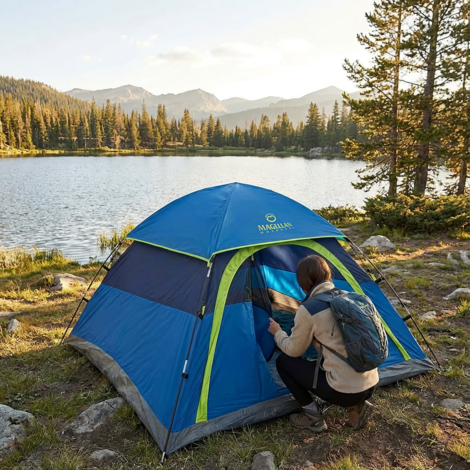 Magellan Outdoors Kids' 2 Person Dome Tent - view number 4