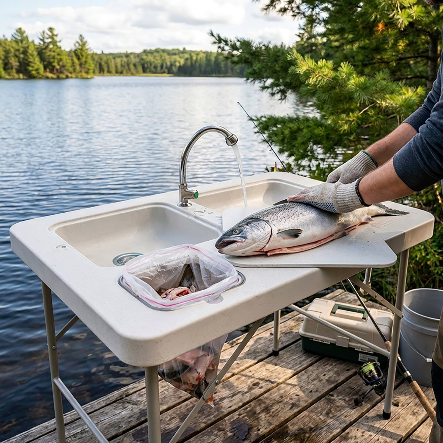 Coldcreek Outfitters Ultimate Fillet Station with Faucet                                                                         - view number 2