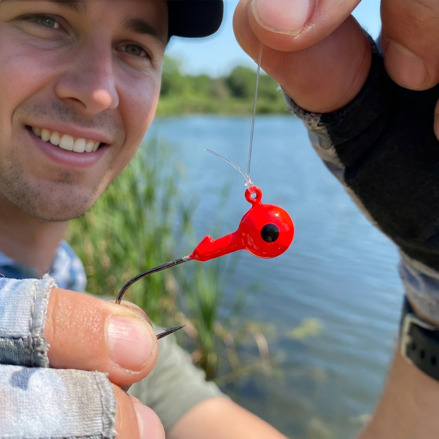Big Bite Baits 2-Eye 1-Color Round Jigheads 10-Pack                                                                              - view number 2