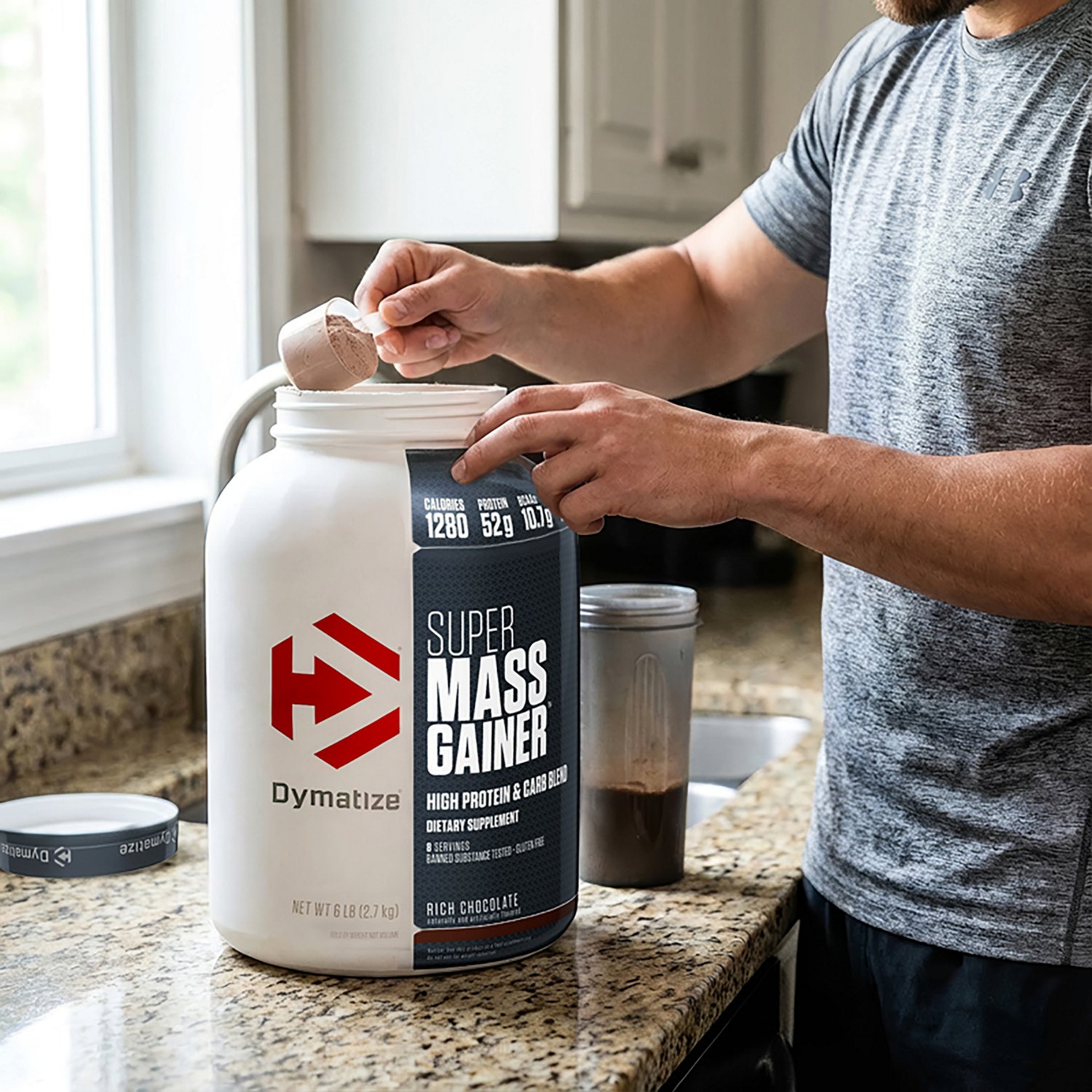 Dymatize 6 lb Super Mass Gainer - 8 servings - view number 2