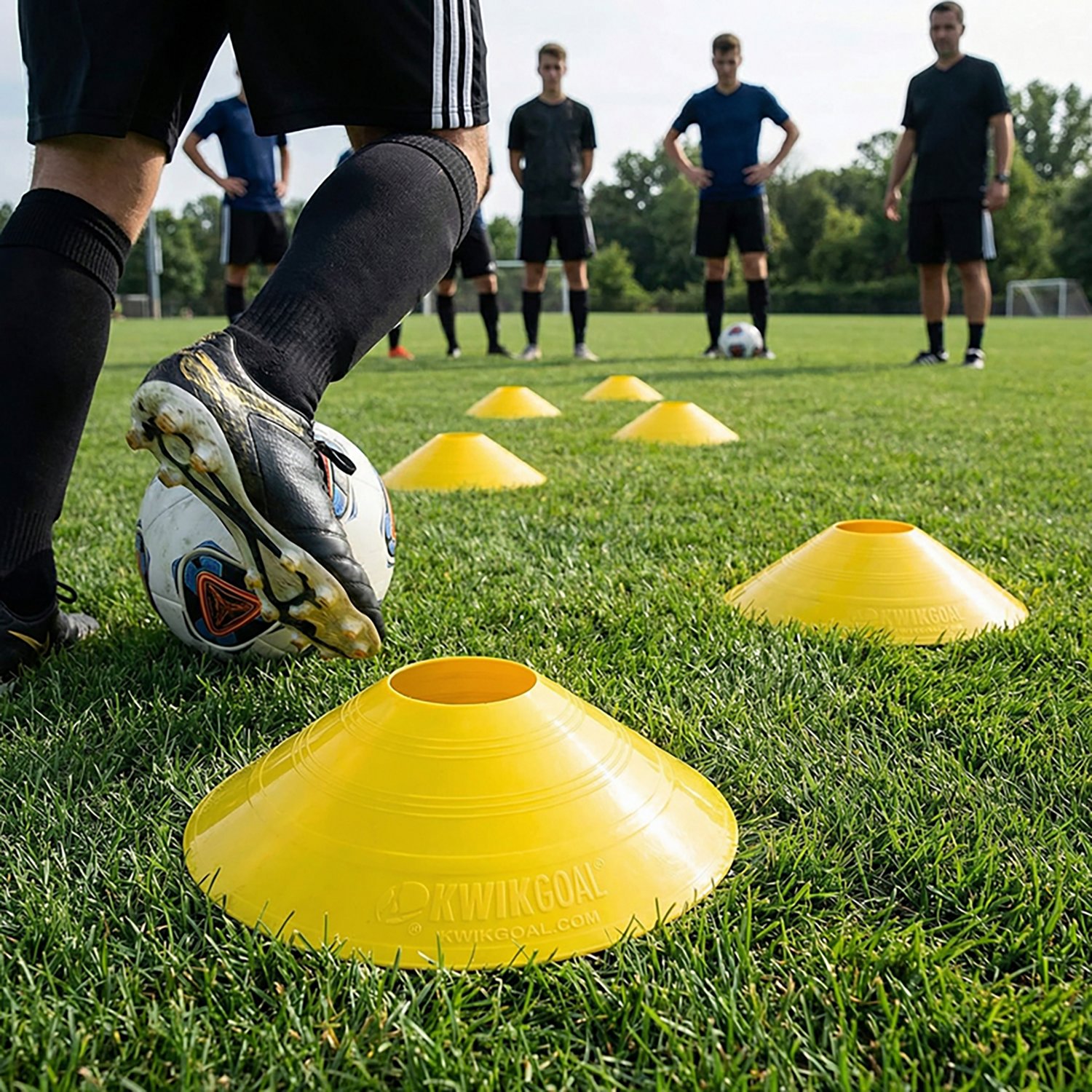 Kwik Goal Small Disc Cones 25-pack - view number 2