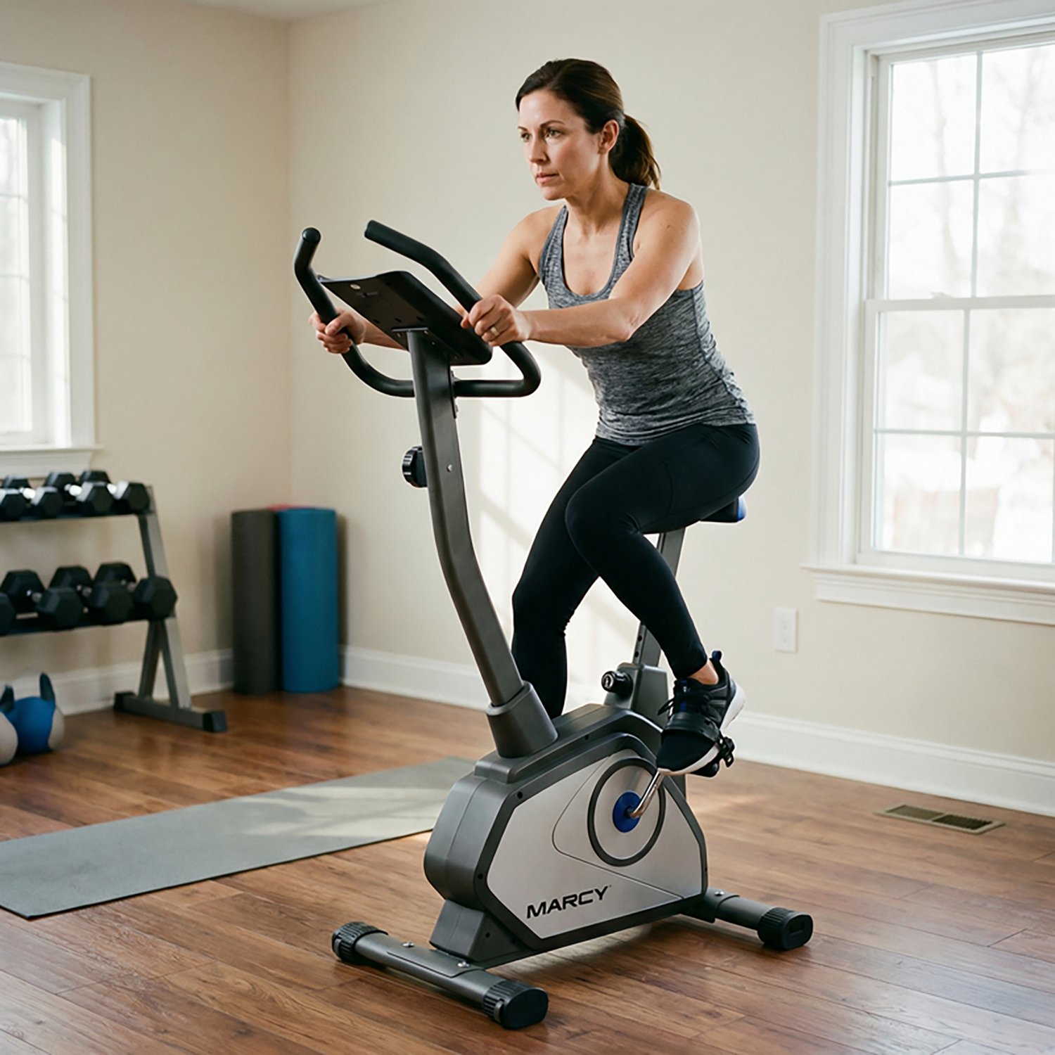 Marcy NS-40504U Magnetic Upright Bike - view number 2