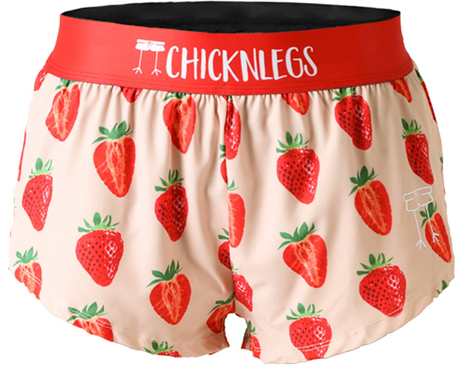 ChicknLegs Women's Stawberry Split Shorts 1.5 in - view number 4