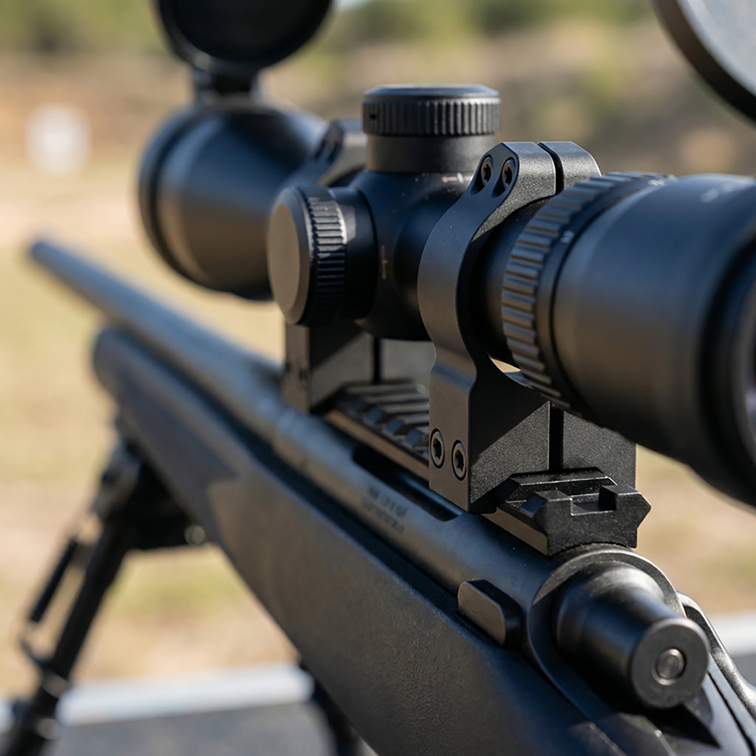 Warne Maxima/Magnum Permanent 1 in High Fixed Scope Mount Rings - view number 2