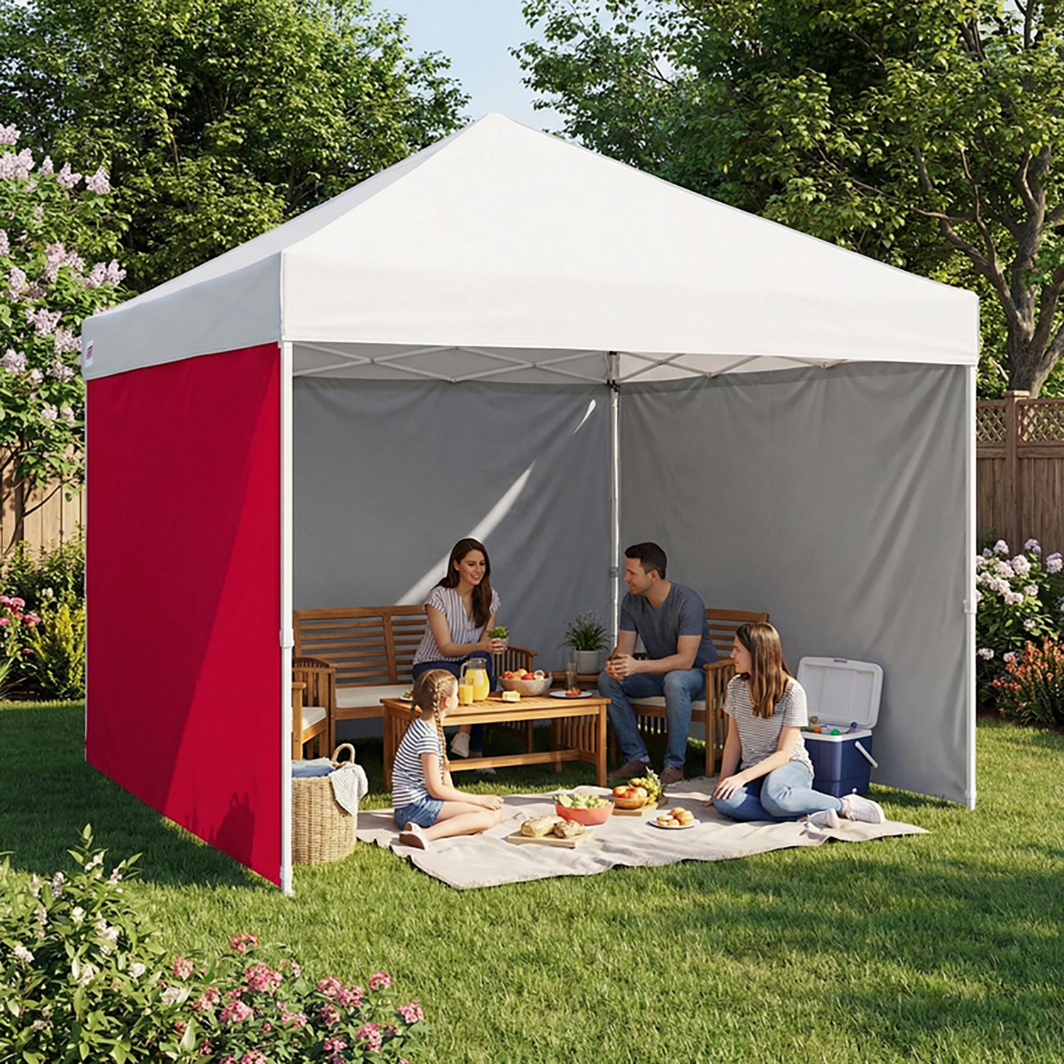 Logo 9 ft x 9 ft Tent Side Panel - view number 2