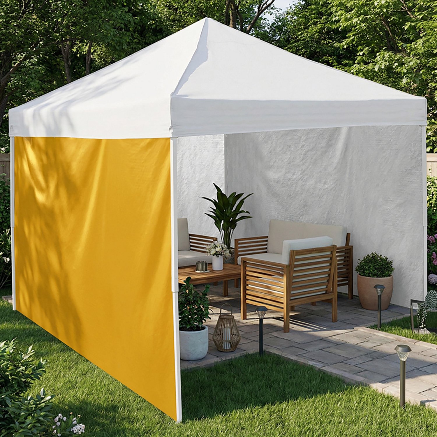 Logo 9 ft x 9 ft Tent Side Panel - view number 2