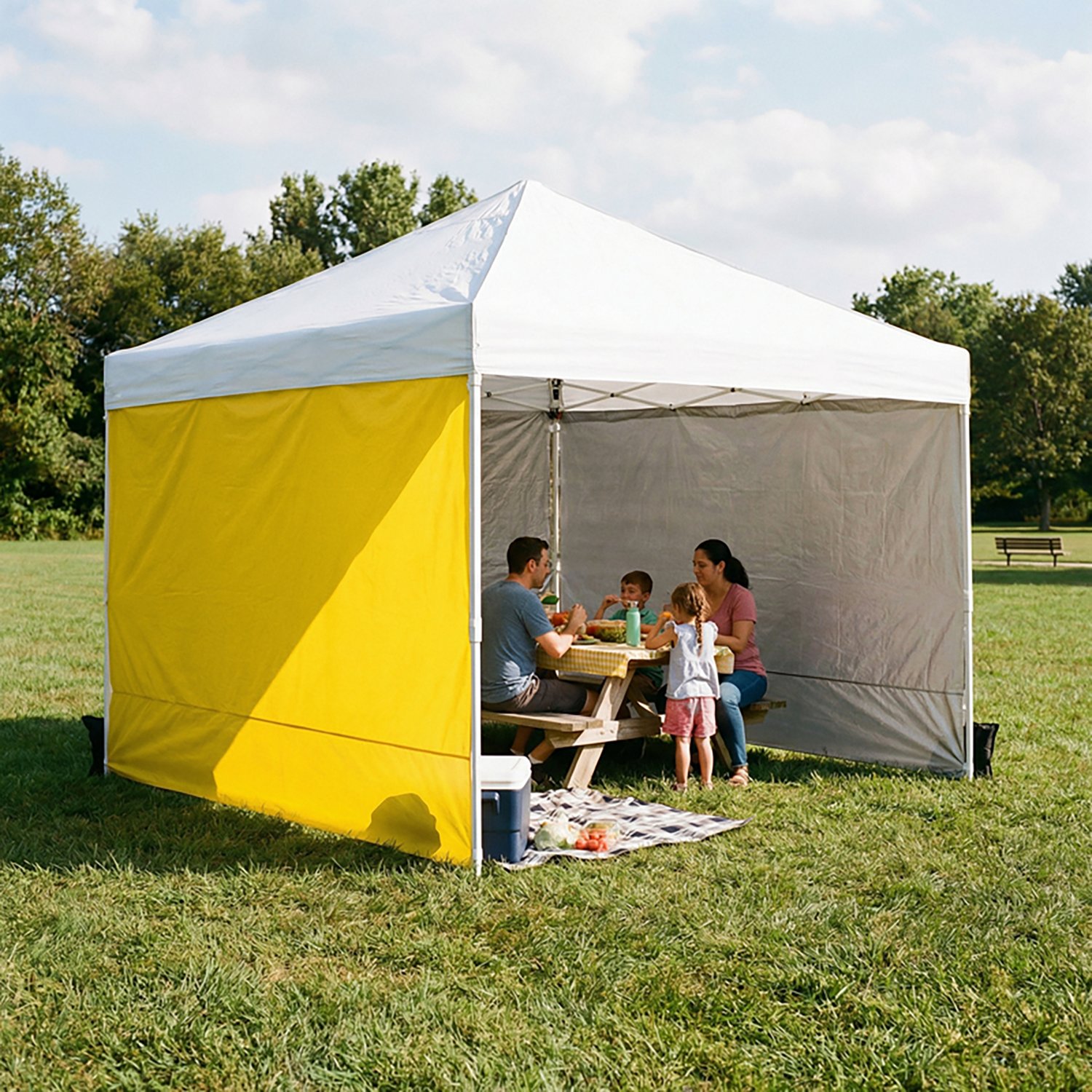 Logo 9 ft x 9 ft Tent Side Panel - view number 3