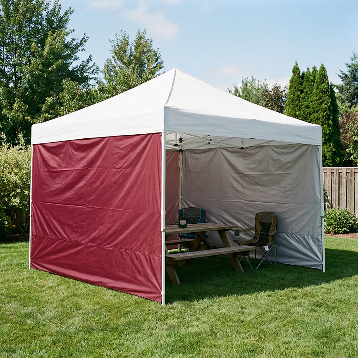 Logo 9 ft x 9 ft Tent Side Panel - view number 2