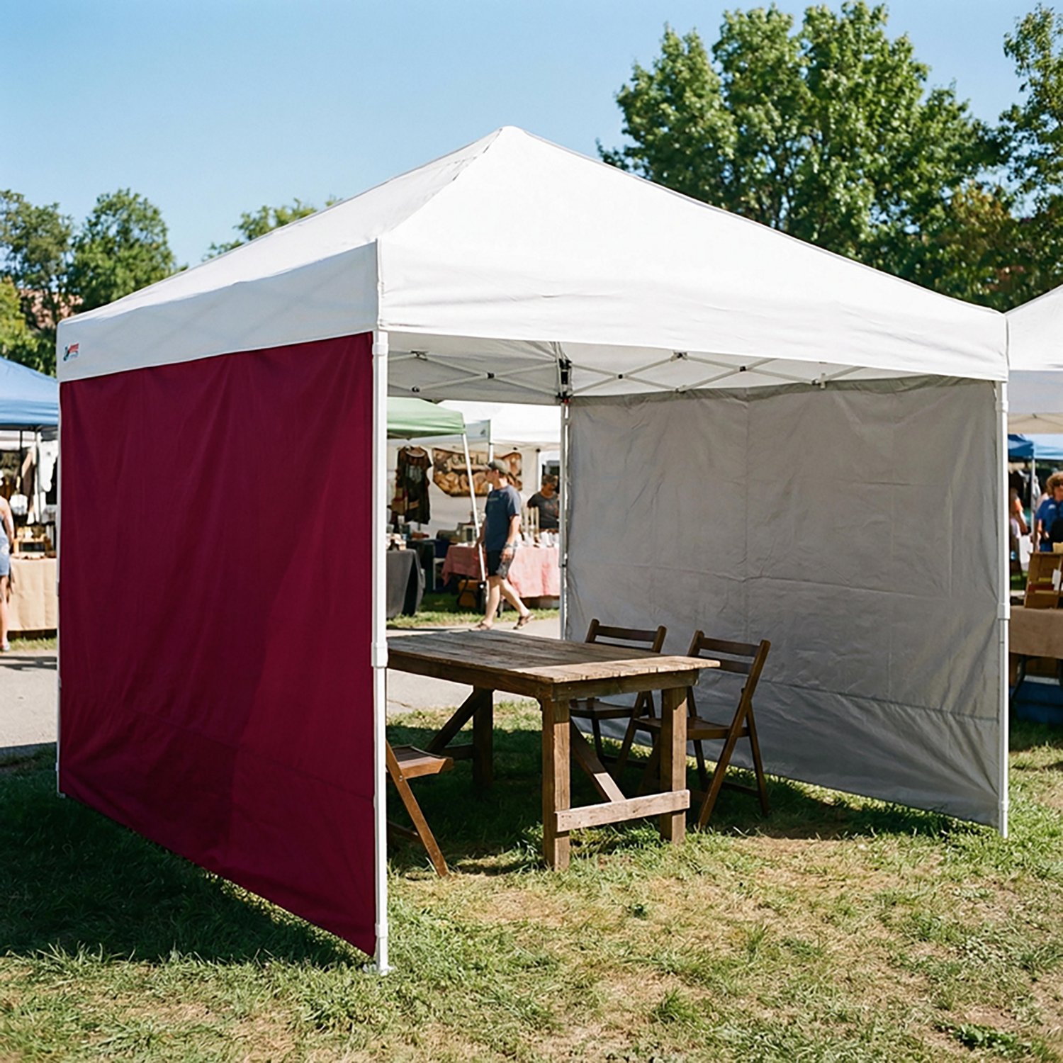 Logo 9 ft x 9 ft Tent Side Panel - view number 3