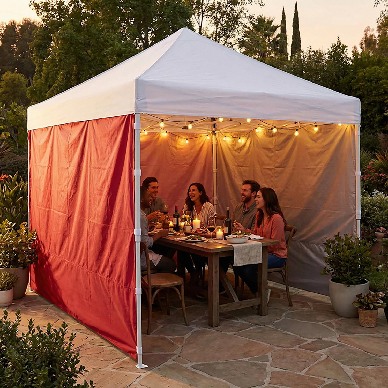 Logo 9 ft x 9 ft Tent Side Panel - view number 2