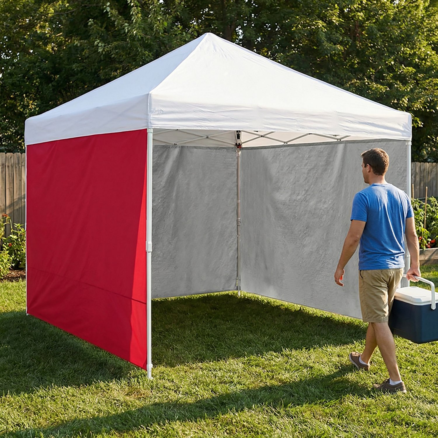 Logo 9 ft x 9 ft Tent Side Panel - view number 3