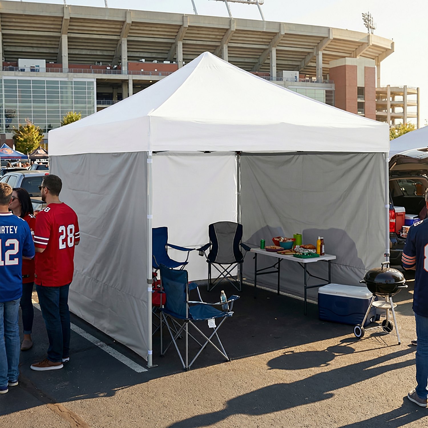 Logo 9 ft x 9 ft Tent Side Panel - view number 2