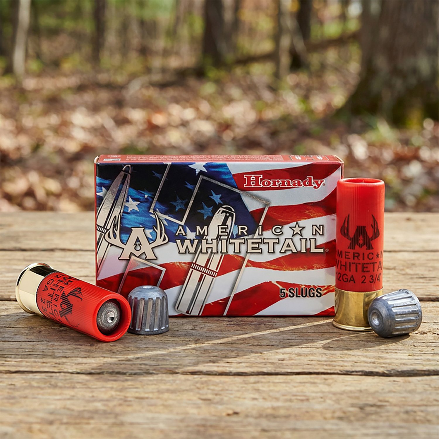 Hornady American Whitetail® 12 Gauge Rifled Slug Shotshells - view number 2