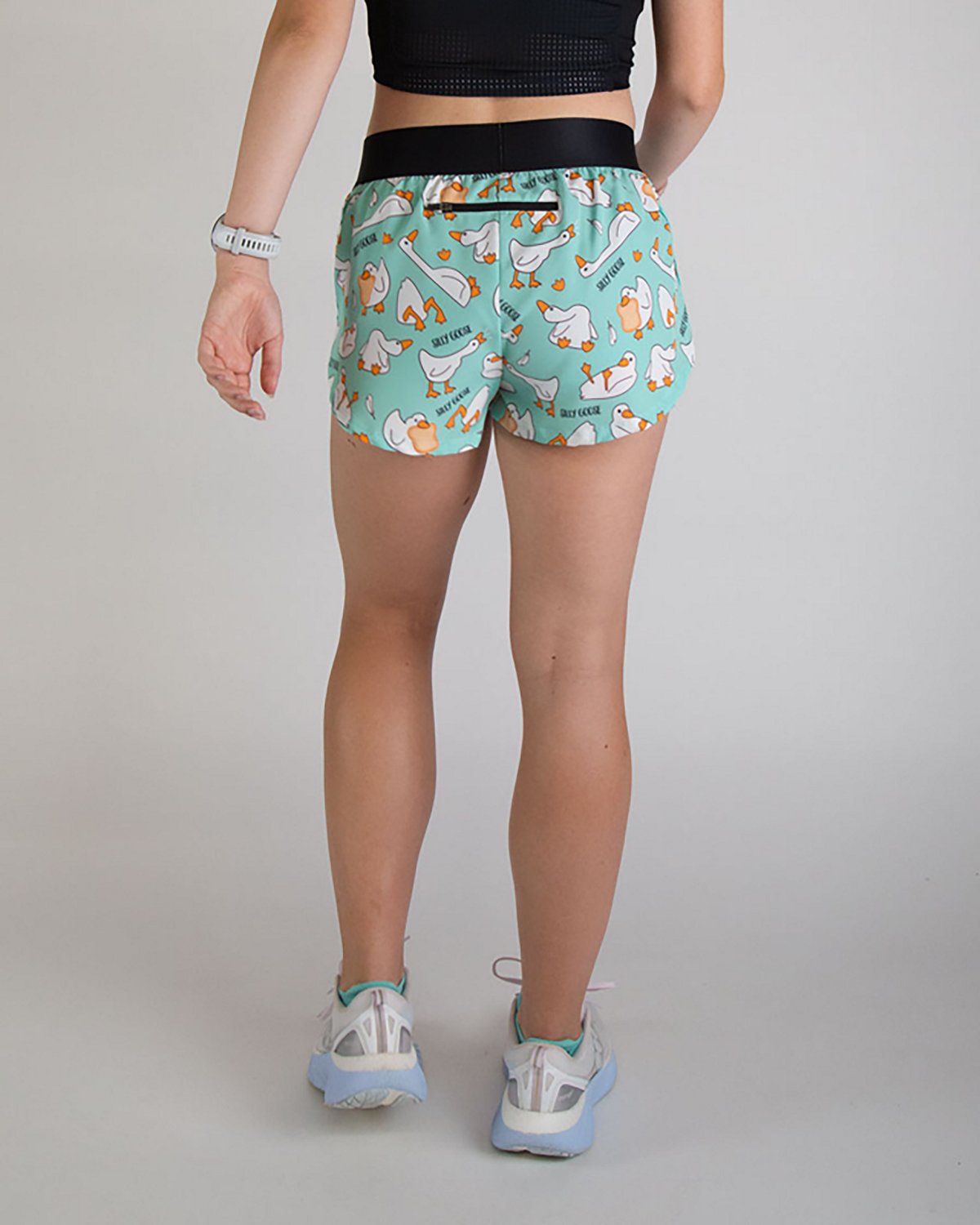 ChicknLegs Women's Silly Goose Split Shorts 1.5 in - view number 2
