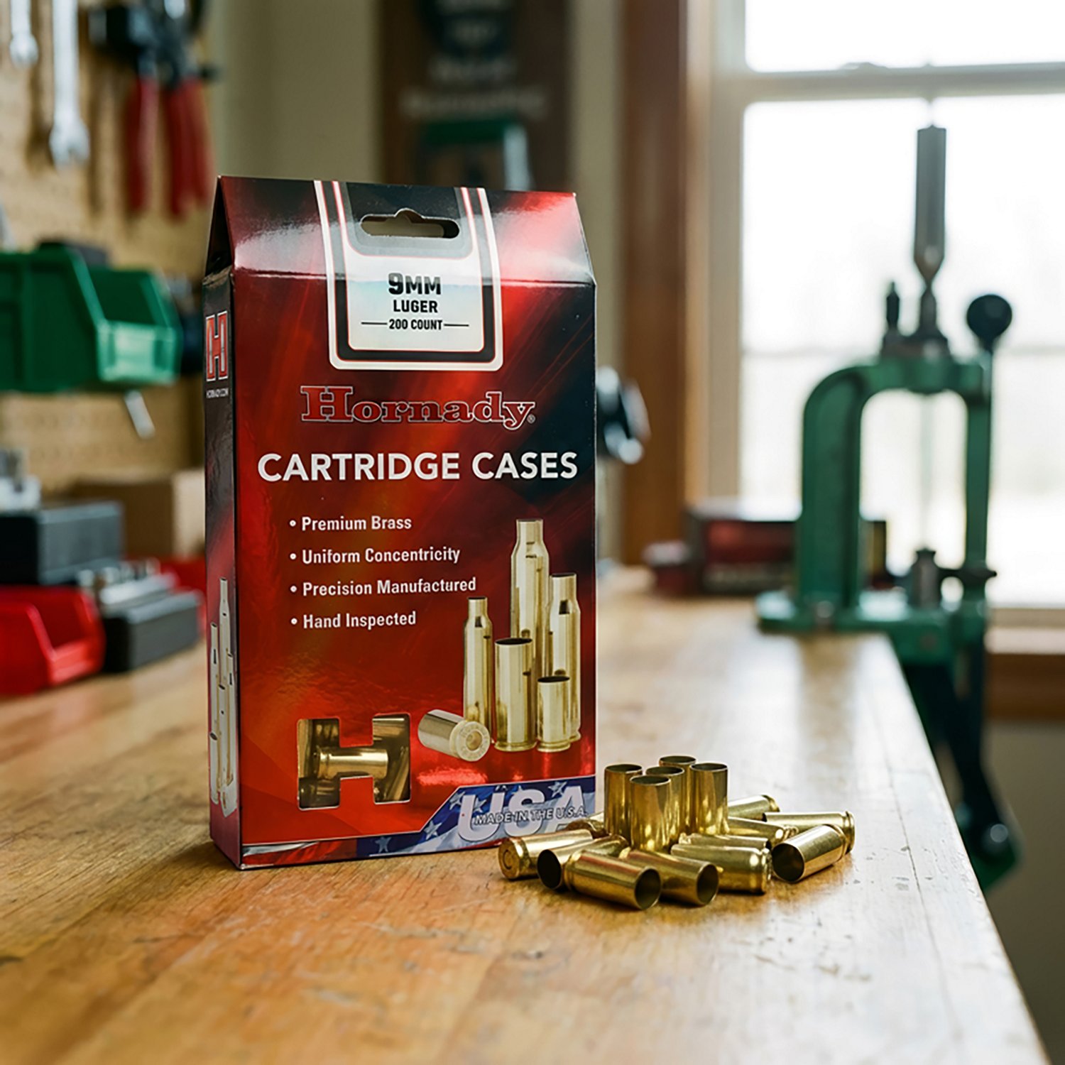 Hornady 9mm Luger Unprimed Cases