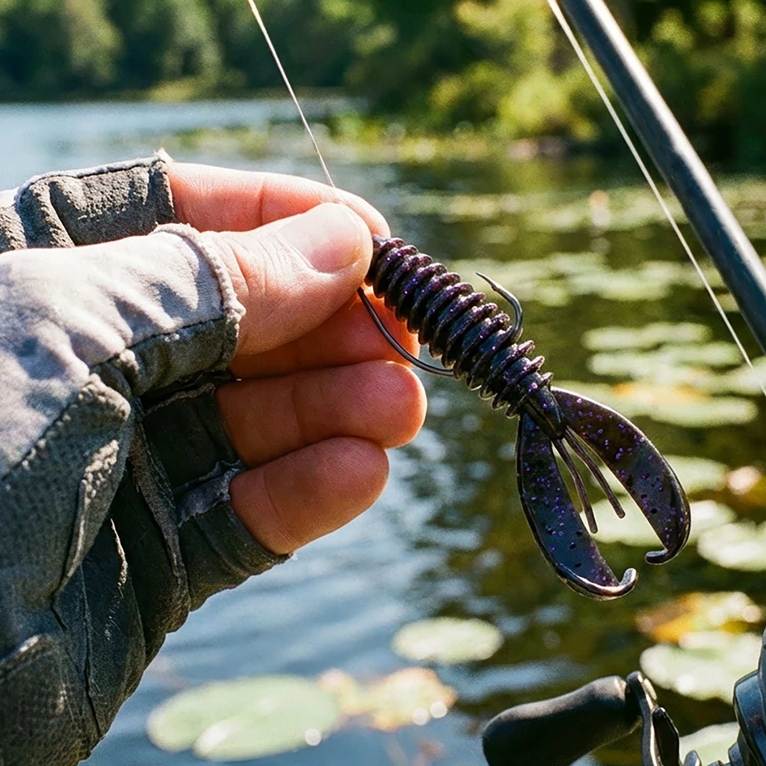Zoom Z-Craw Jr. 3-1/2 in Soft Bait 8-Pack - view number 2