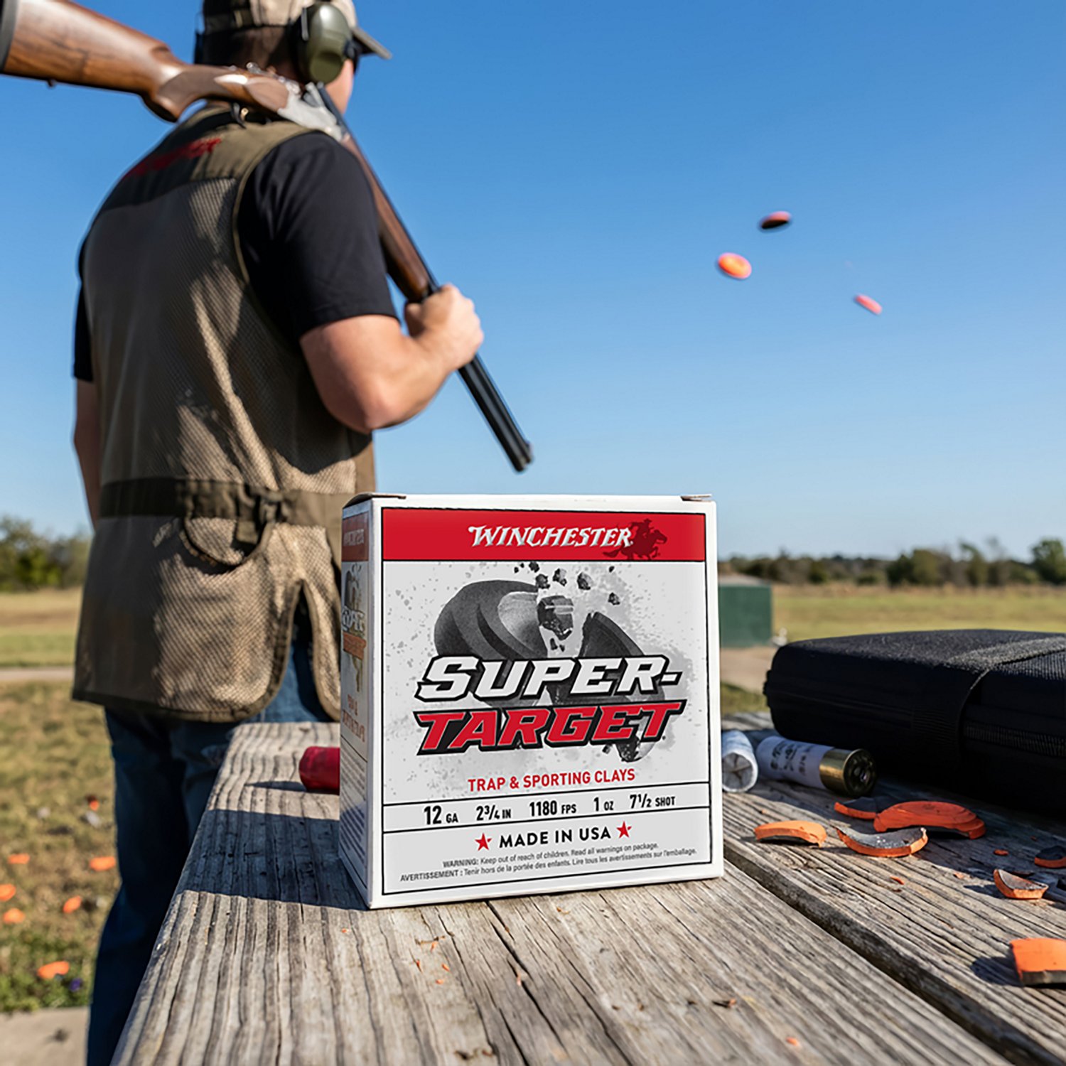 Winchester Super Target 12 Gauge Shotshells - 25 Round Box - view number 3
